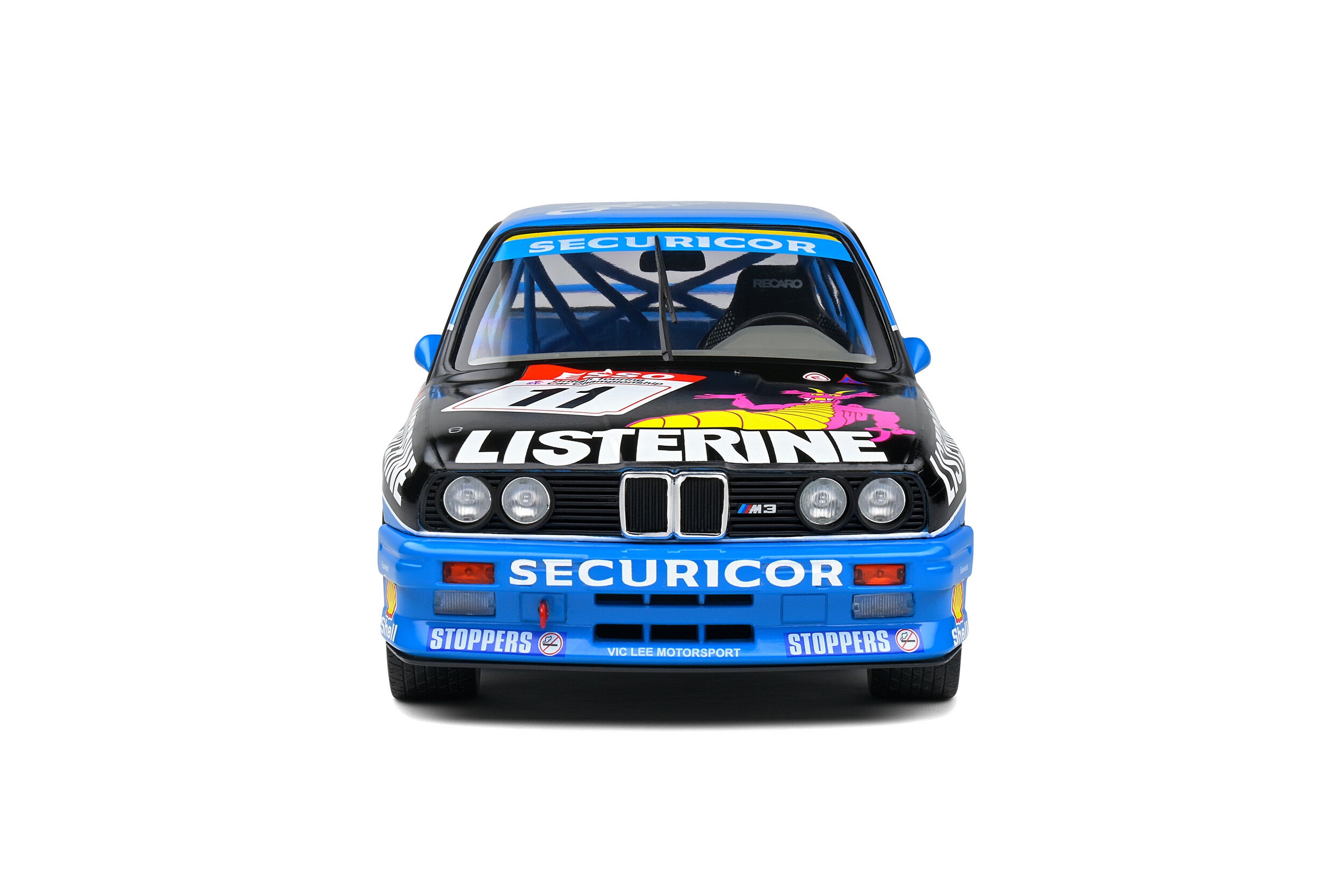 SOLIDO 1:18 Diecast 1991 BMW E30 M3 Blue BTCC - S1801522