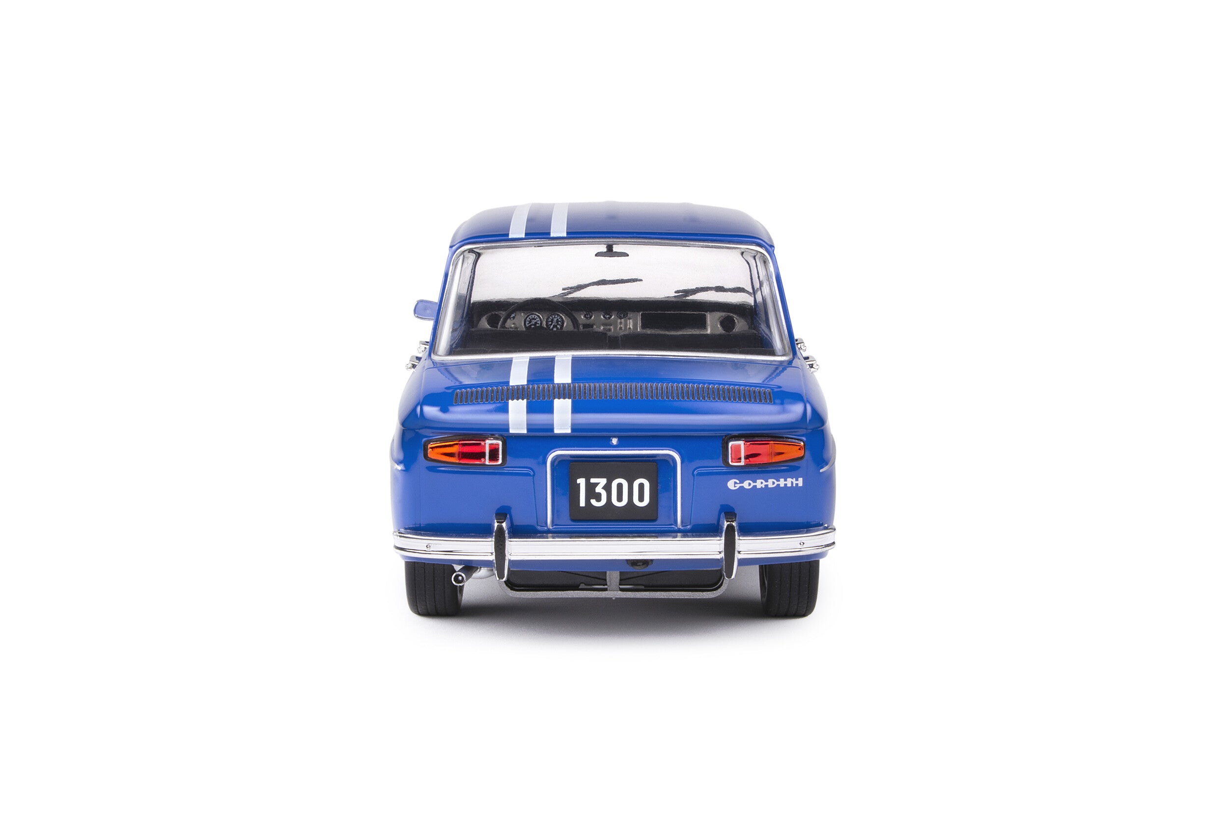 SOLIDO 1803604 1:18 Scale Diecast 1967 RENAULT 8 GORDINI 1300 model car Blue