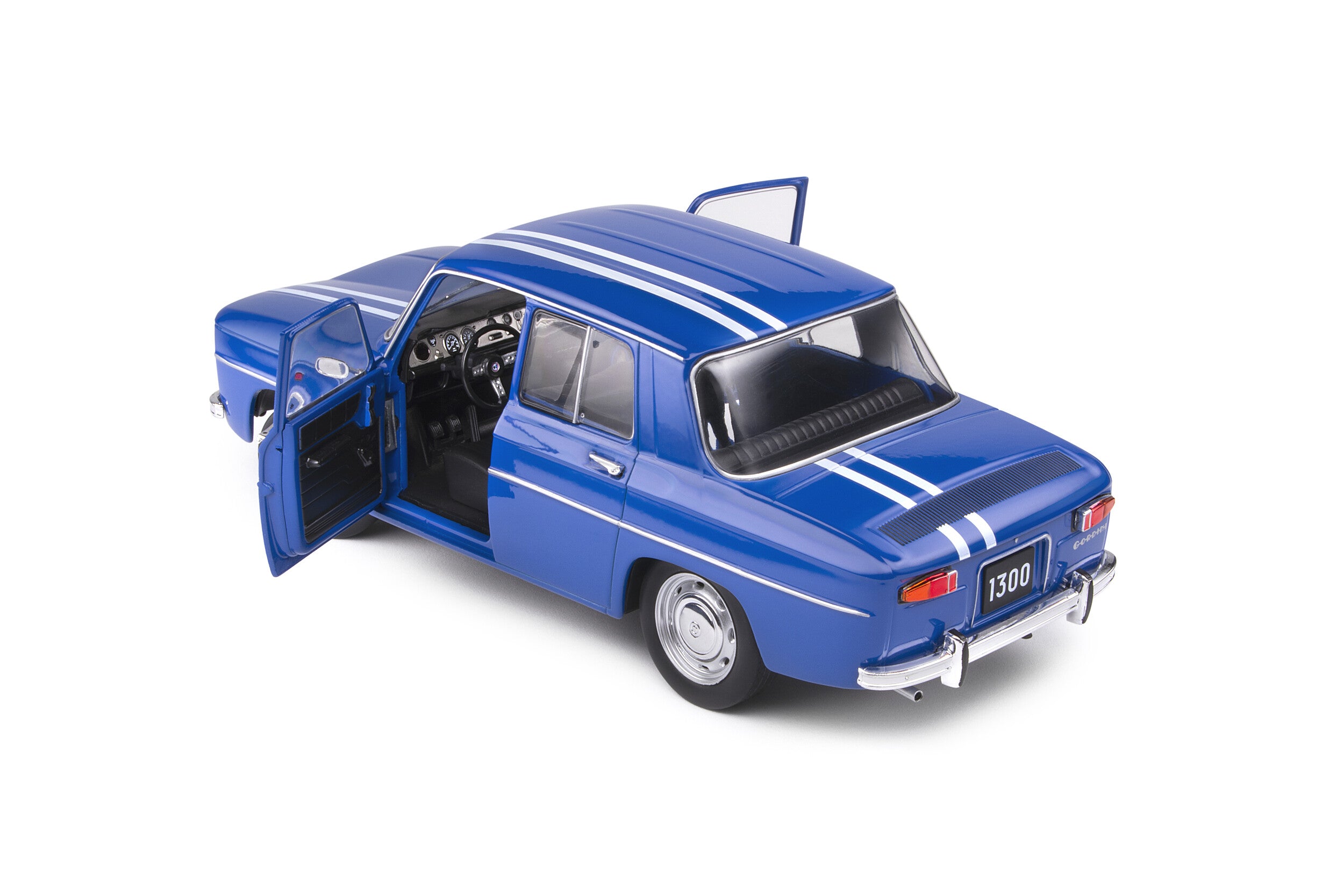 SOLIDO 1803604 1:18 Scale Diecast 1967 RENAULT 8 GORDINI 1300 model car Blue