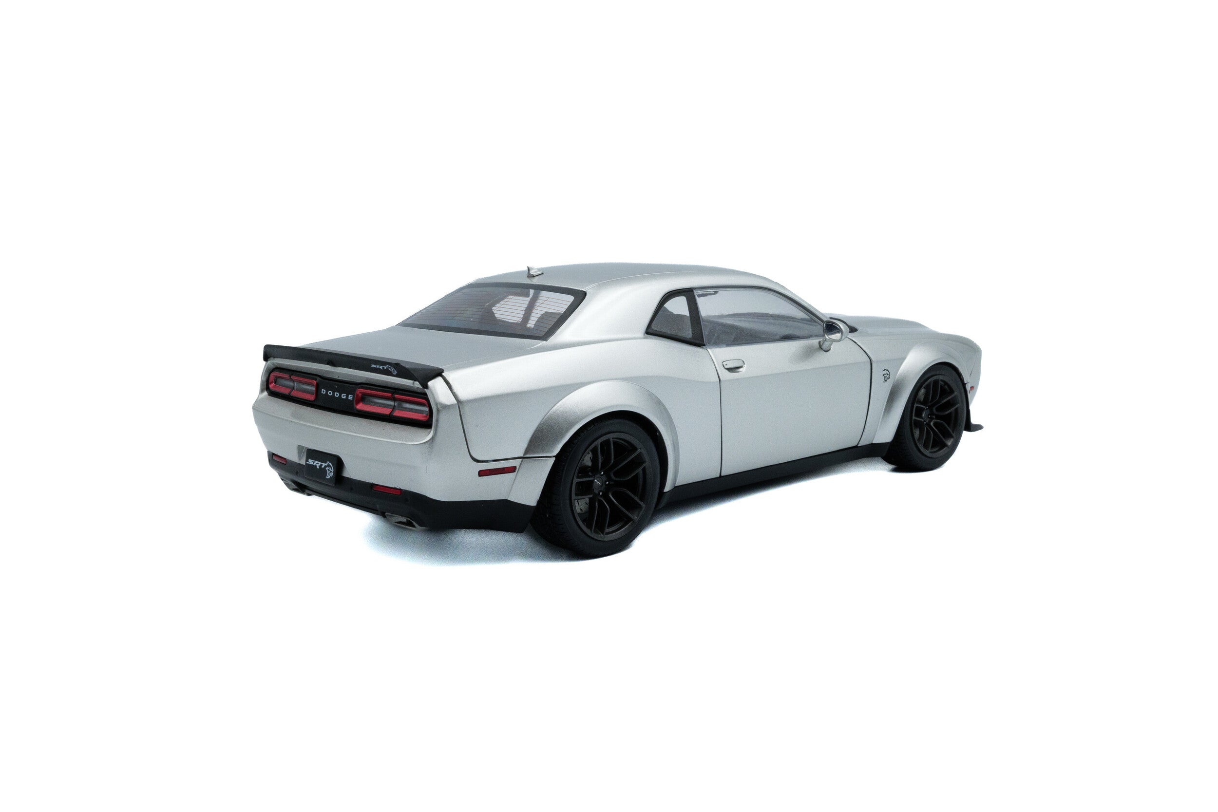 Solido 1:18 Diecast - 2023 Dodge Challenger SRT Hellcat Redeye Widebody, Triple Nickel - S1805711