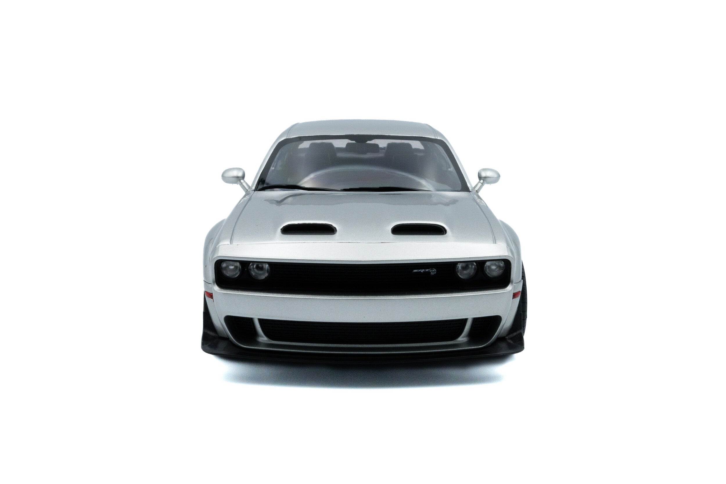 Solido 1:18 Diecast - 2023 Dodge Challenger SRT Hellcat Redeye Widebody, Triple Nickel - S1805711