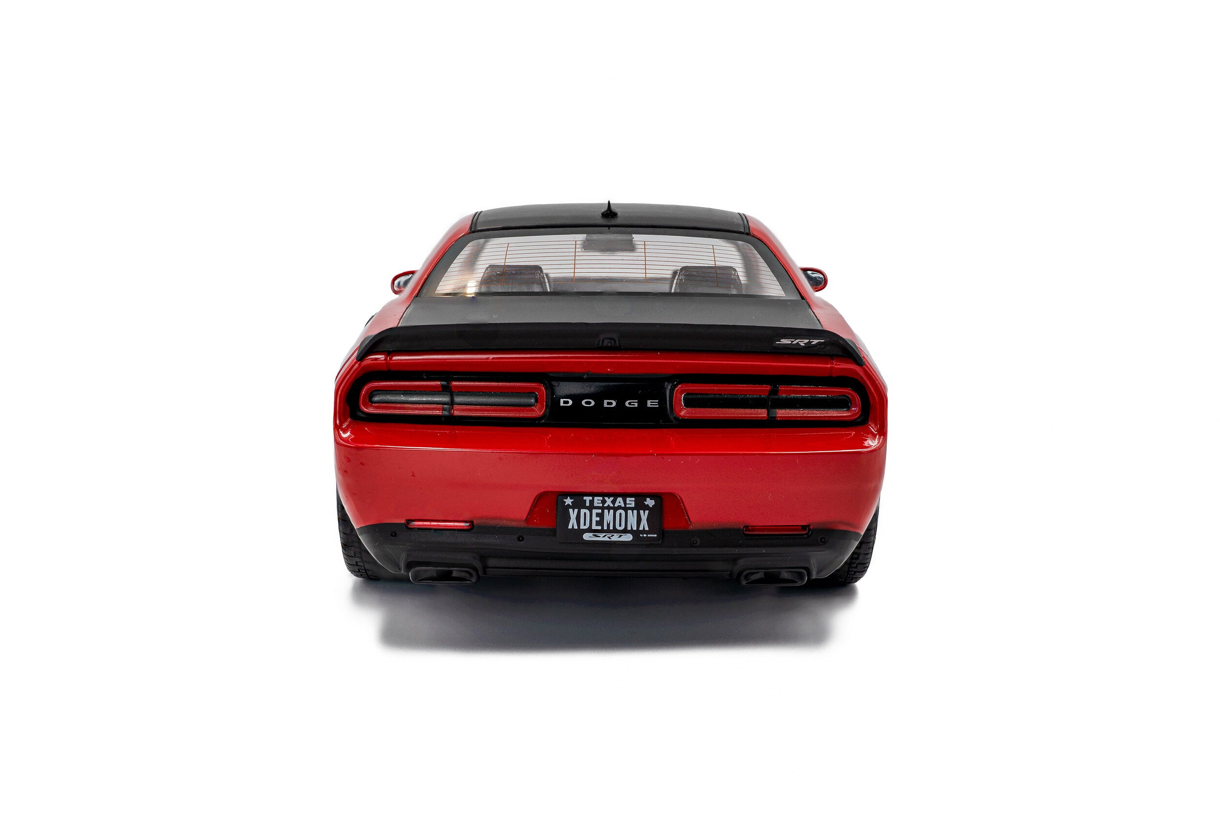 Solido 1:18 Diecast, 2023 Dodge Challenger SRT Demon, Tor Red - S1805718