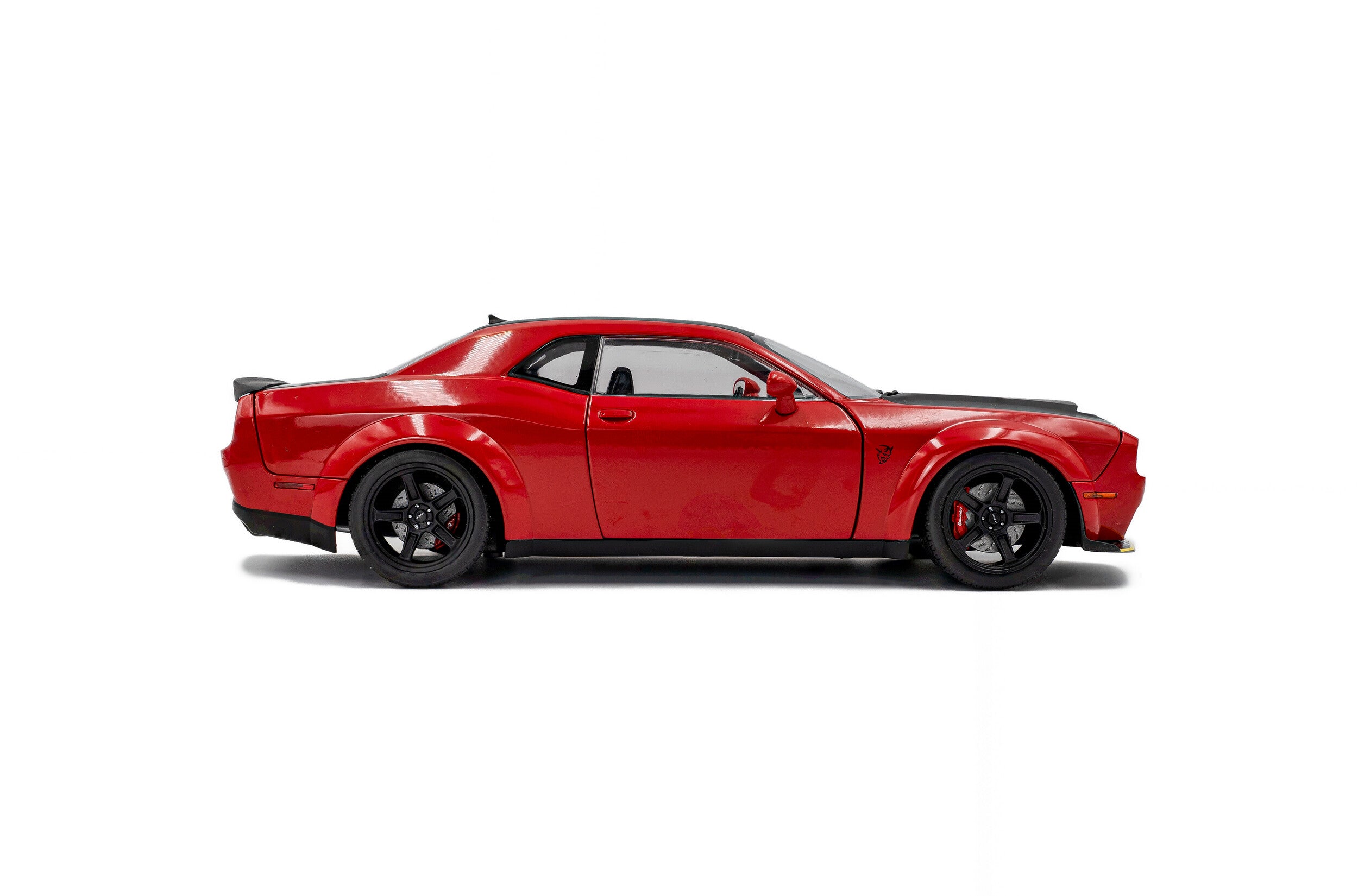 Solido 1:18 Diecast, 2023 Dodge Challenger SRT Demon, Tor Red - S1805718