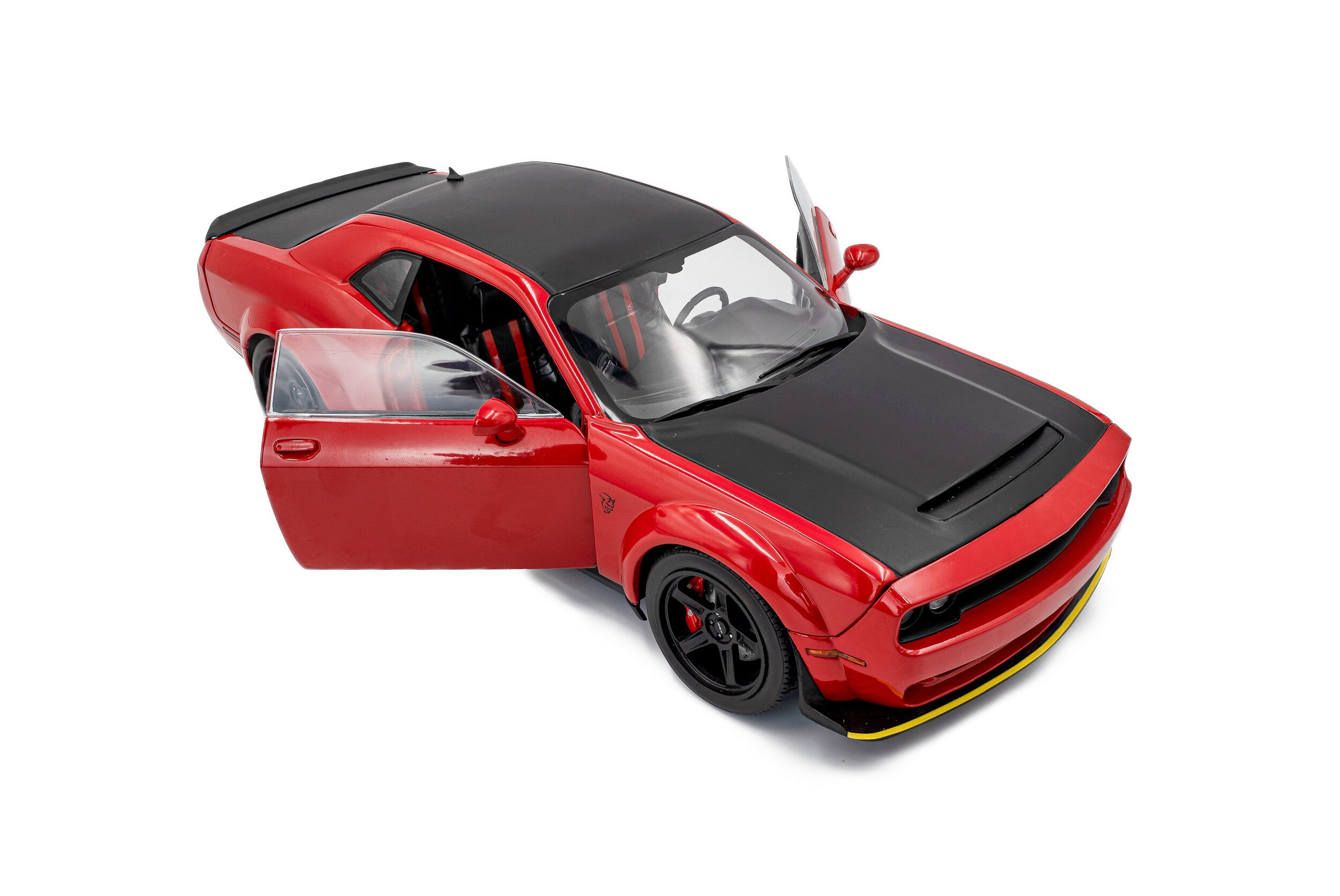 Solido 1:18 Diecast, 2023 Dodge Challenger SRT Demon, Tor Red - S1805718