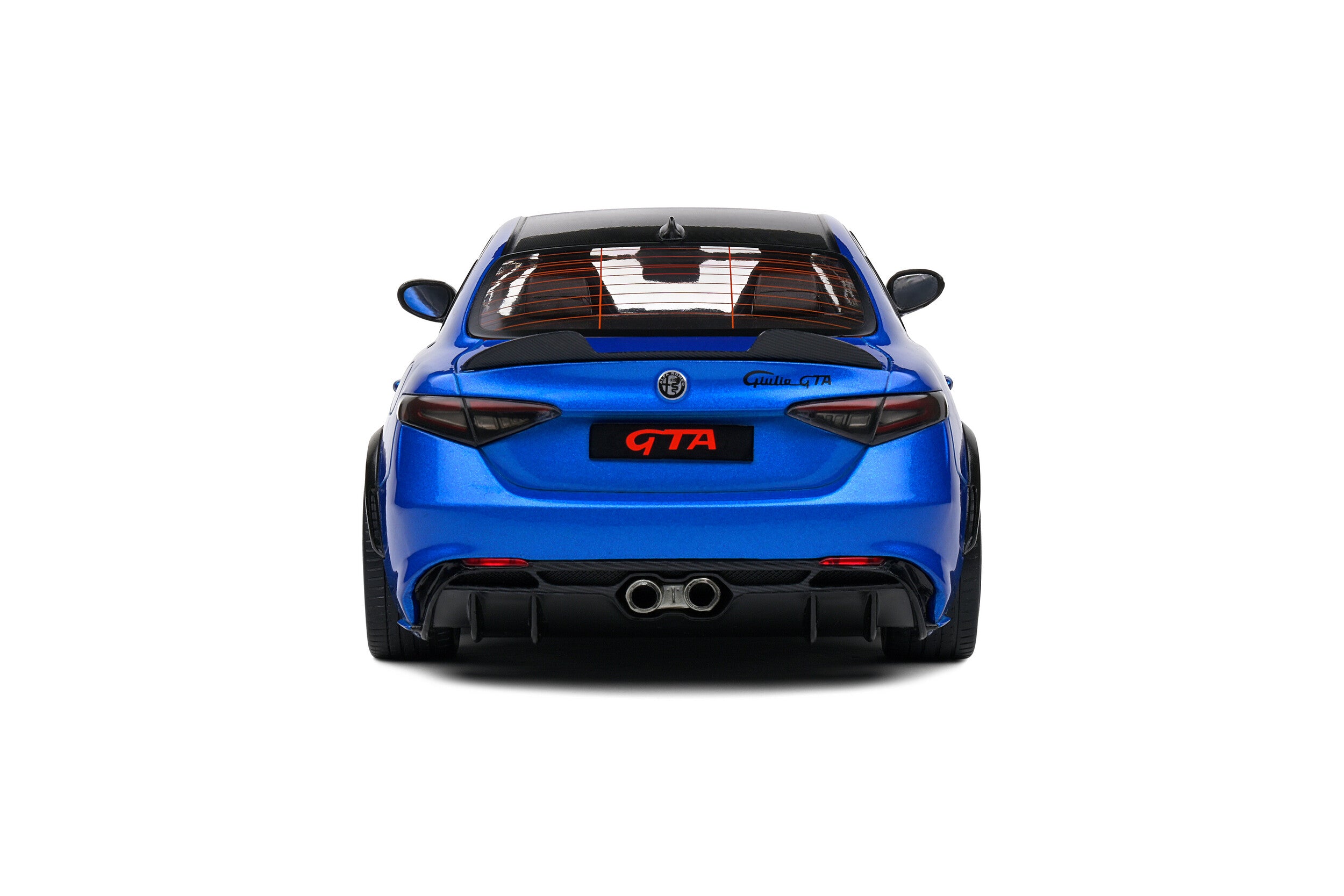 Solido 1:18 Diecast Model Car - 2022 Alfa Romeo Giulia GTA - Annodised Blue - S1806906