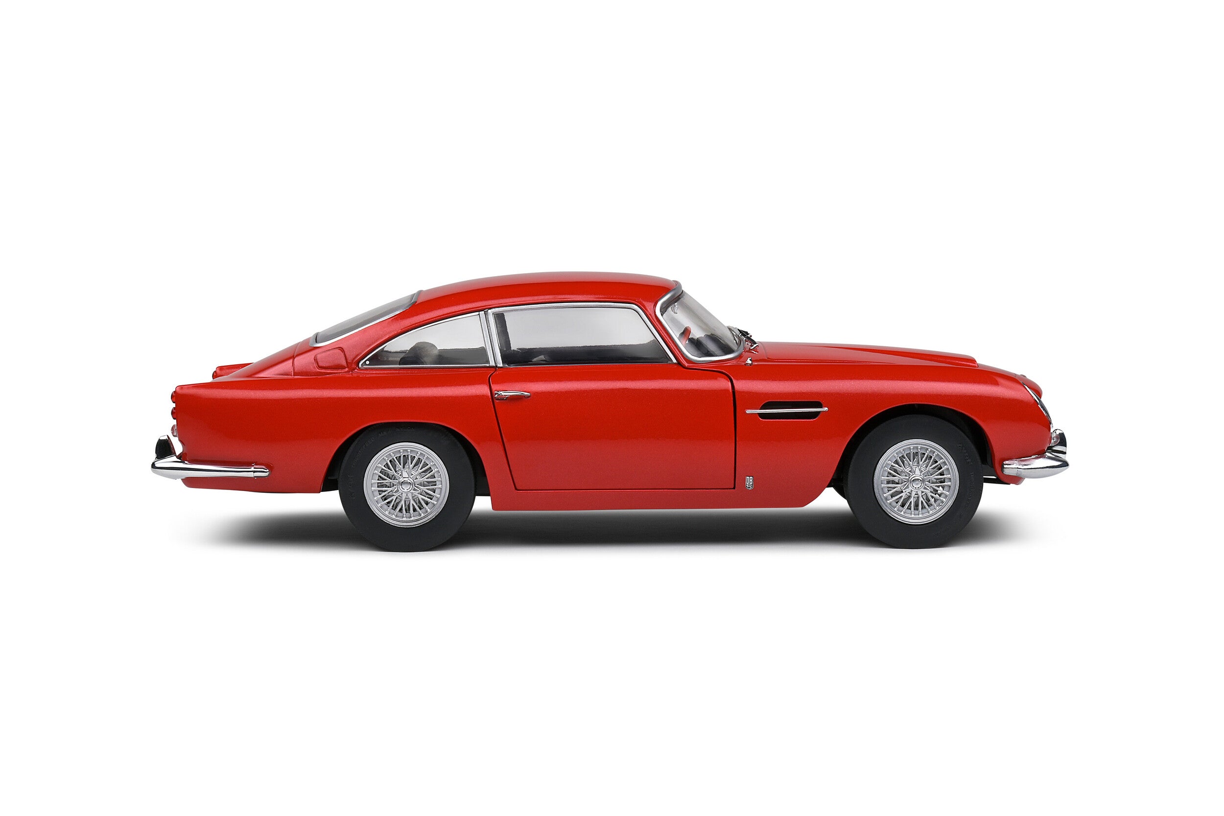 SOLIDO 1:18 Diecast - 1964 Aston Martin DB5, Metallic Red - 1807103