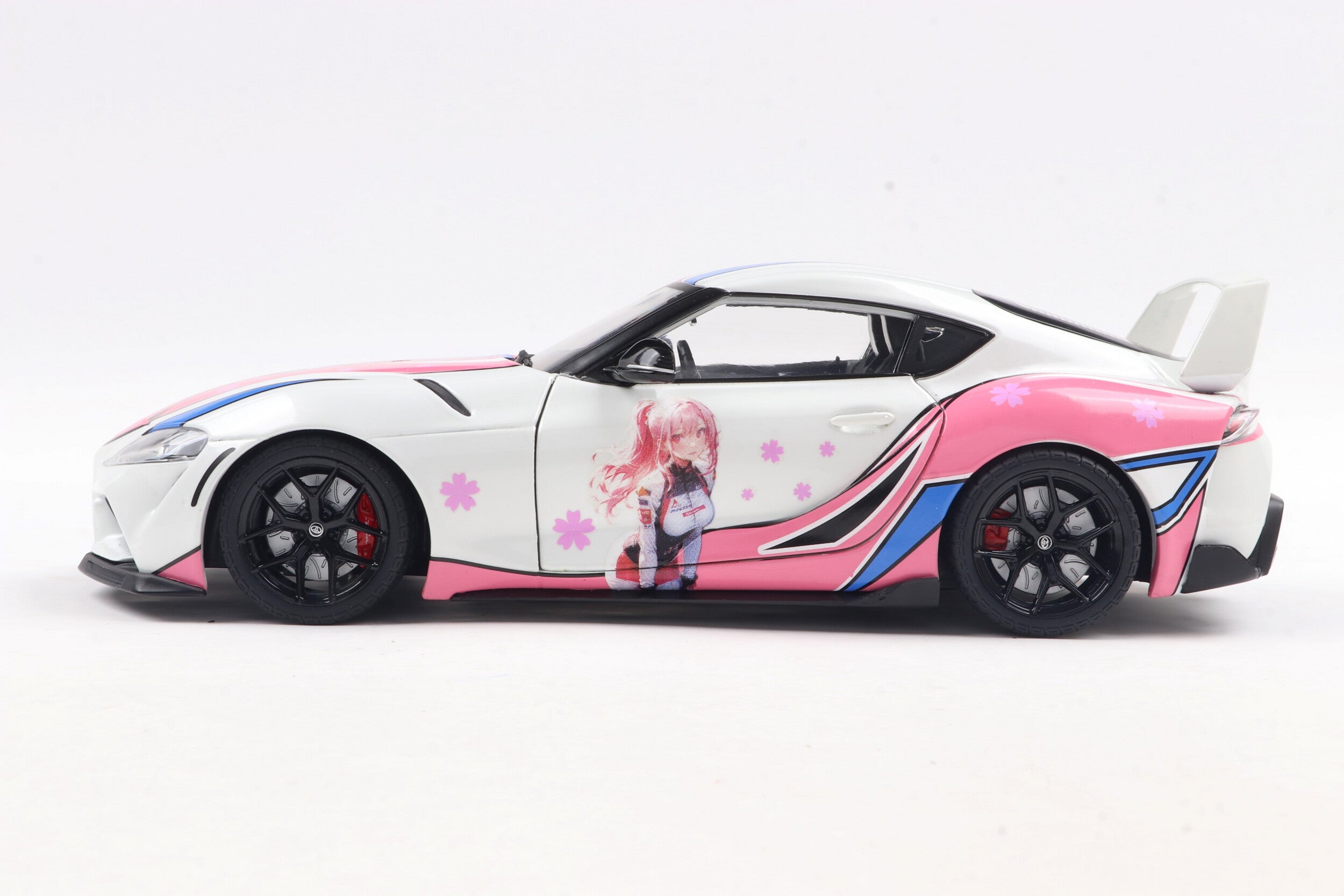 Solido 1:18 Diecast - 2024 Toyota GR Supra Solido Works, Itasha White - S1809008