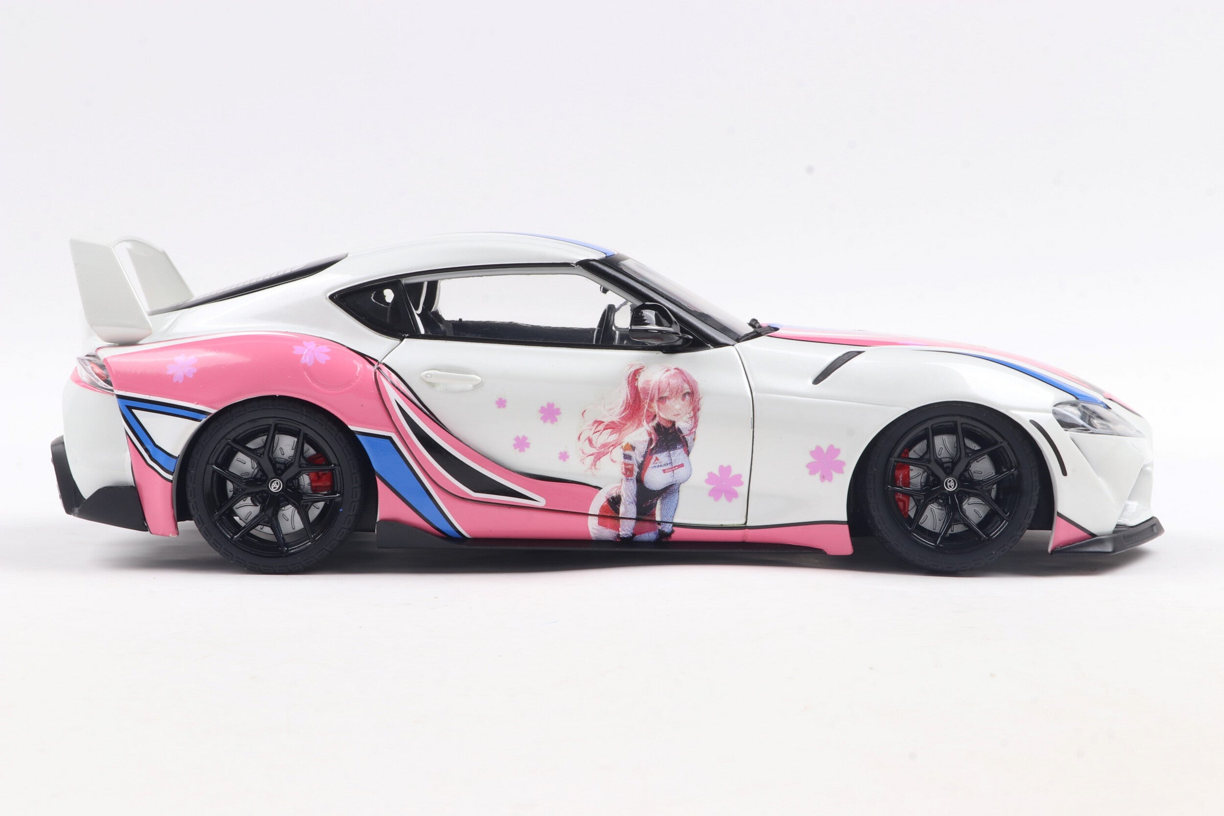 Solido 1:18 Diecast - 2024 Toyota GR Supra Solido Works, Itasha White - S1809008