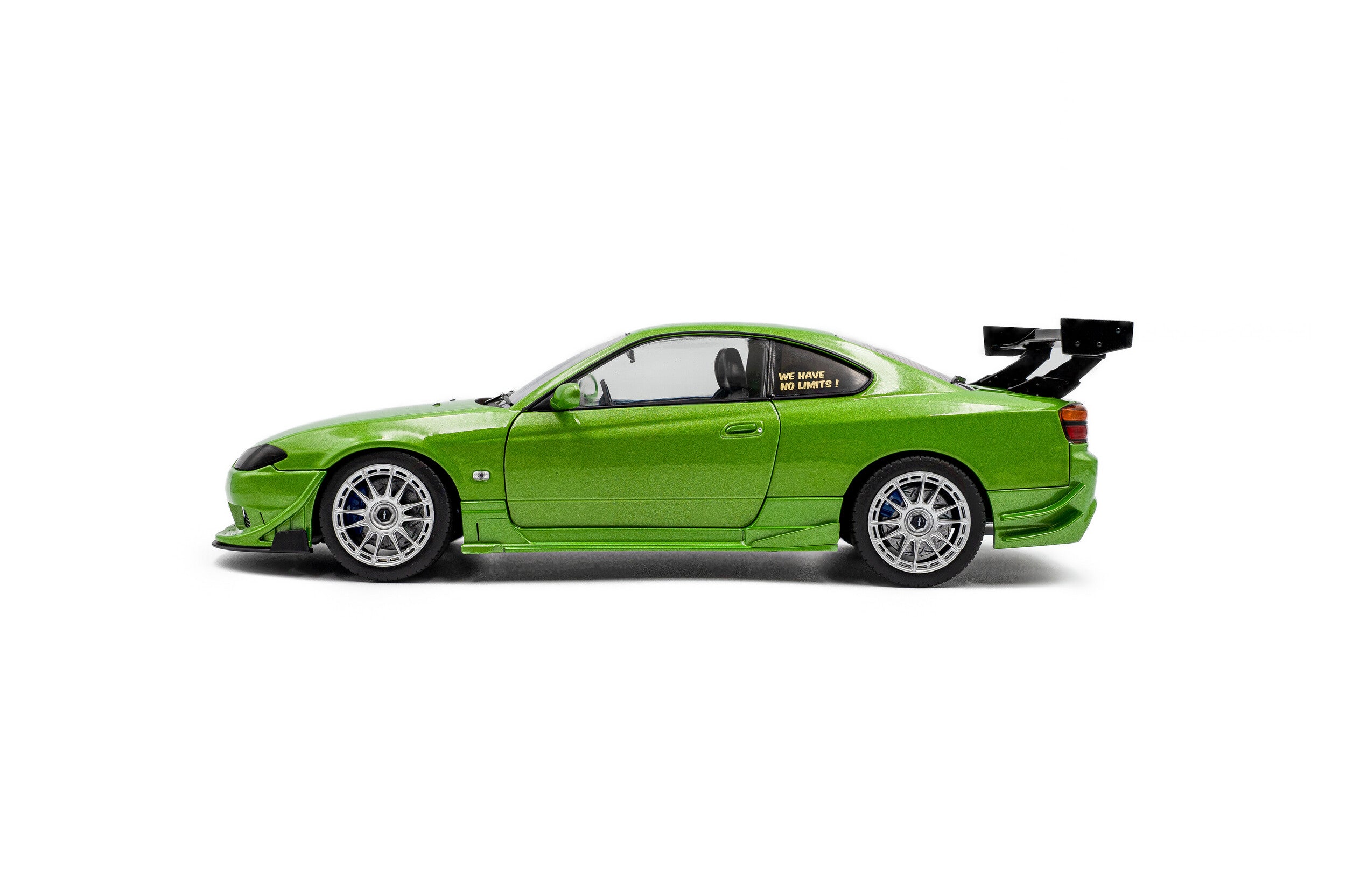 Solido 1:18 Diecast - 1999 Nissan Silvia S15 Spec-R Aero SOLIDO WORKS, Metallic Green - S1812203