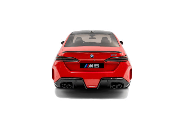 SOLIDO 1:18 Scale - 2025 BMW M5 Fire Red - S1814702