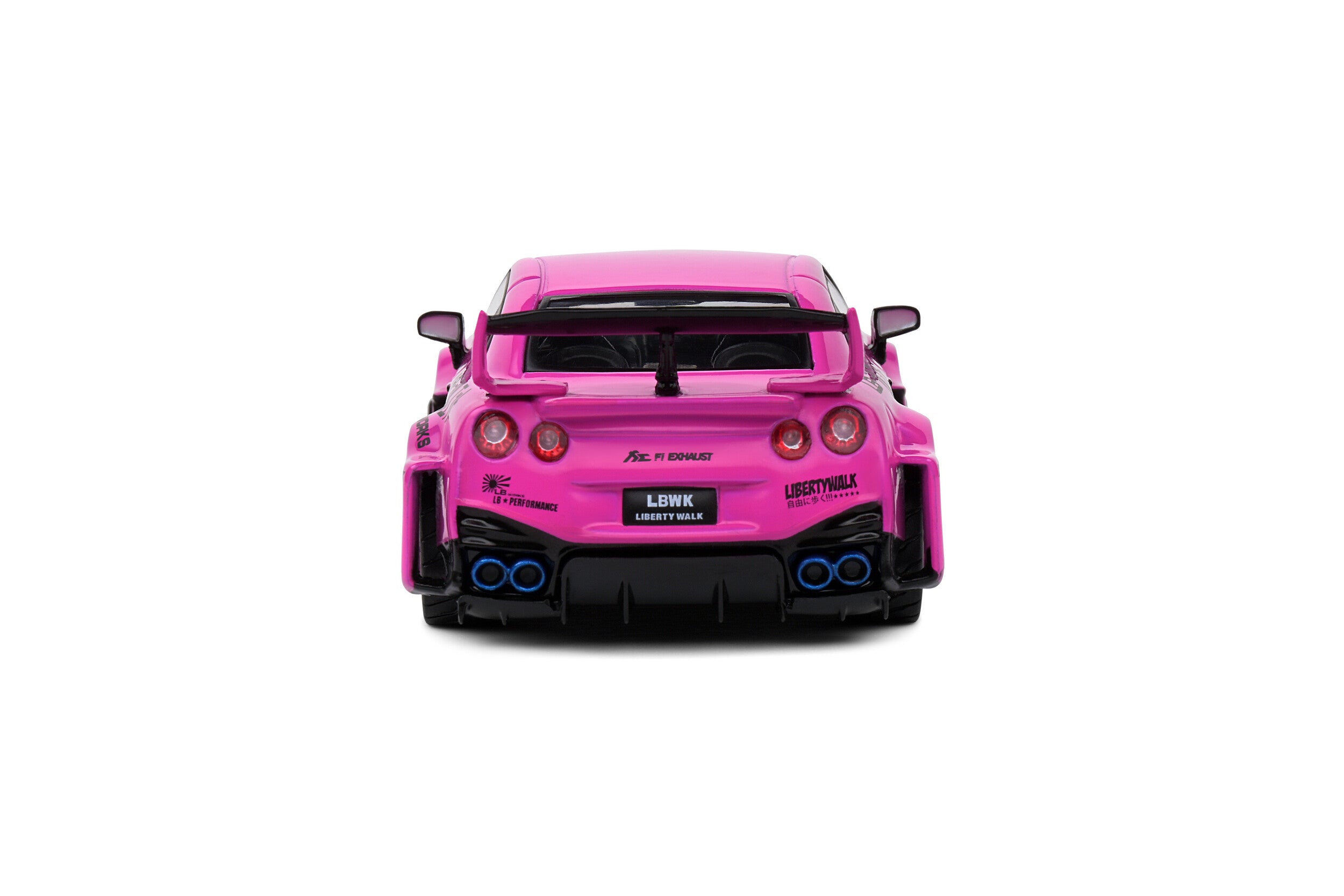 SOLIDO 1:43 Diecast, 2019 Nissan Skyline GT-R (R35) Liberty Walk Body Kit, Purple - S4311210
