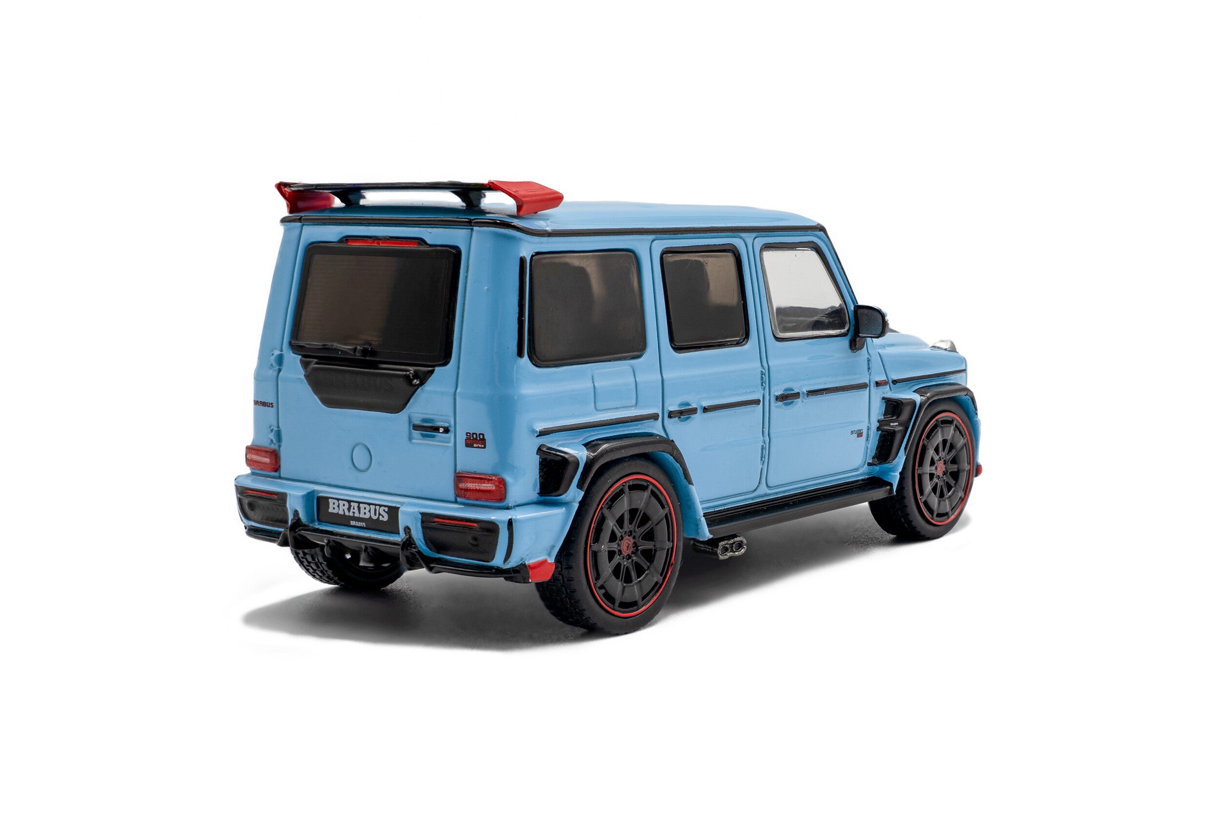 SOLIDO 1:43 Scale - 2021 Mercedes Benz G Class Brabus G Rocket 900, China Blue - S4312406