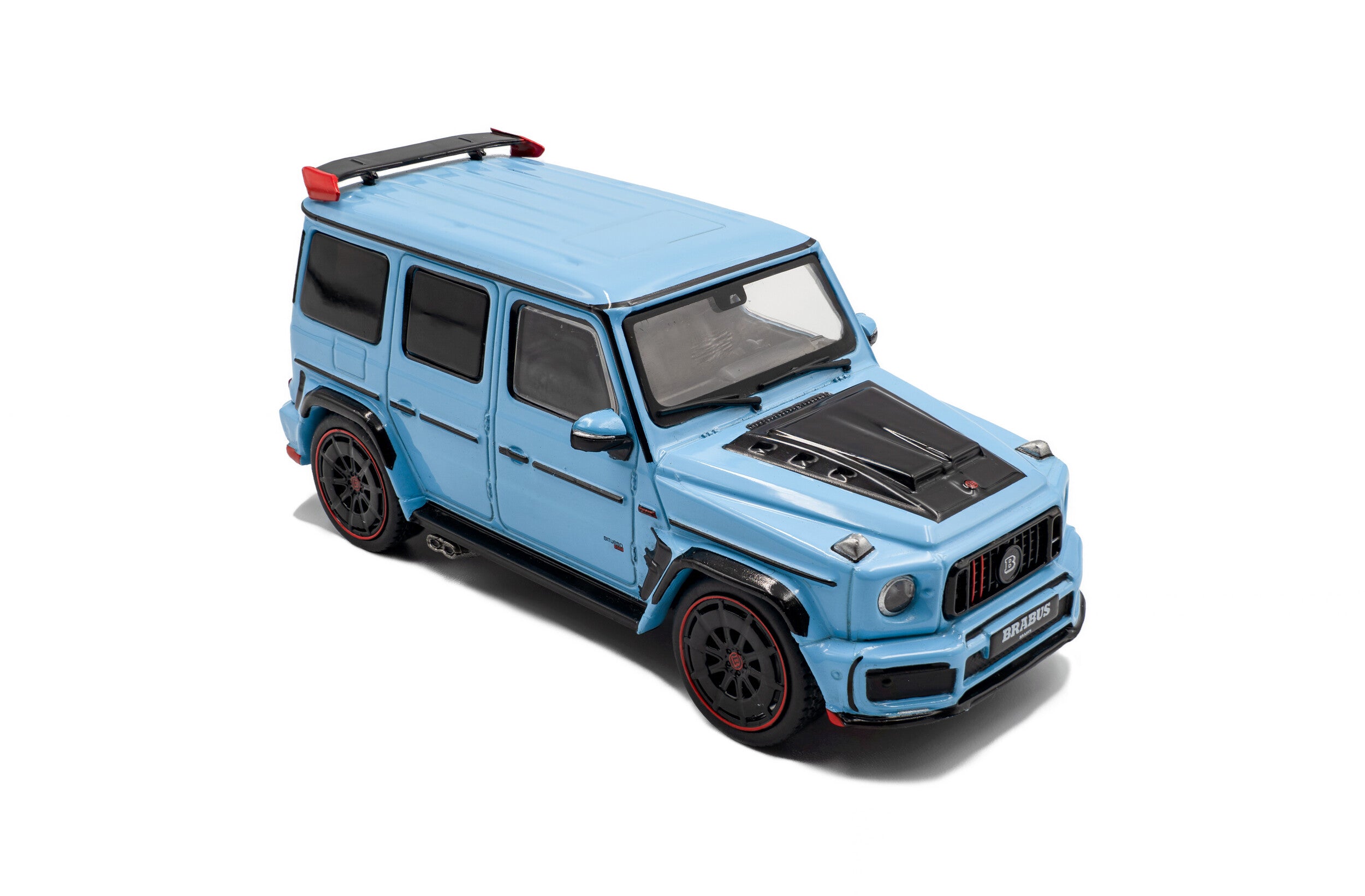 SOLIDO 1:43 Scale - 2021 Mercedes Benz G Class Brabus G Rocket 900, China Blue - S4312406