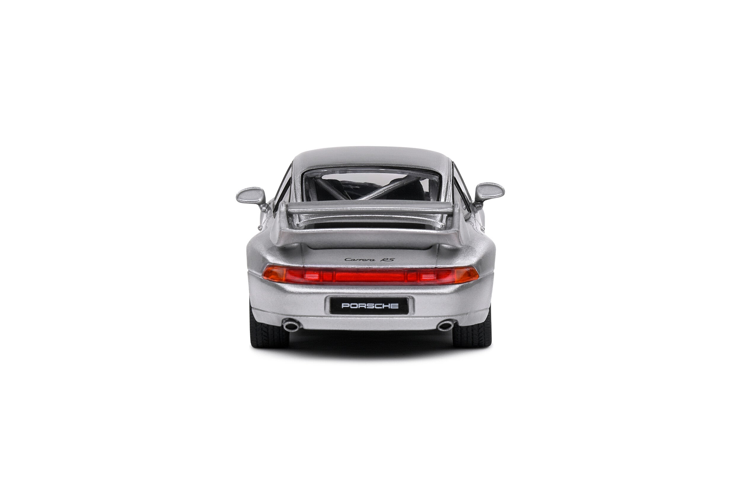 SOLIDO 1:43 Diecast, Porsche 911 (993) Carerra RS Clubsport, Polar Silver - S4313803
