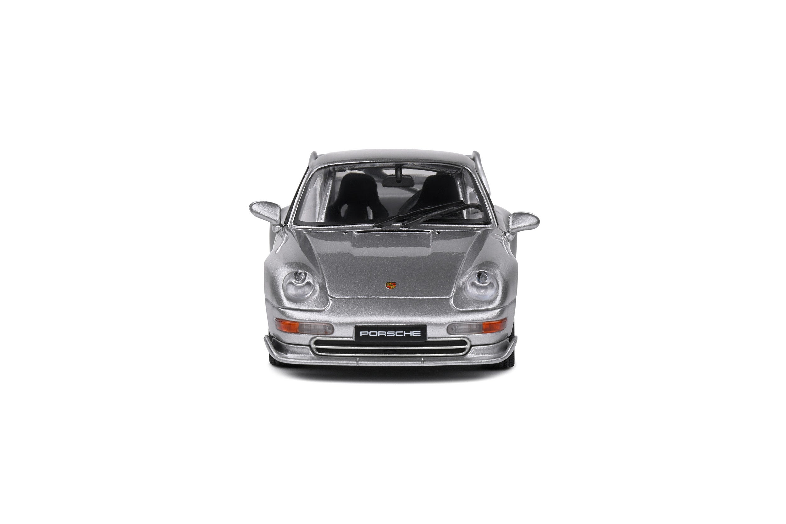 SOLIDO 1:43 Diecast, Porsche 911 (993) Carerra RS Clubsport, Polar Silver - S4313803