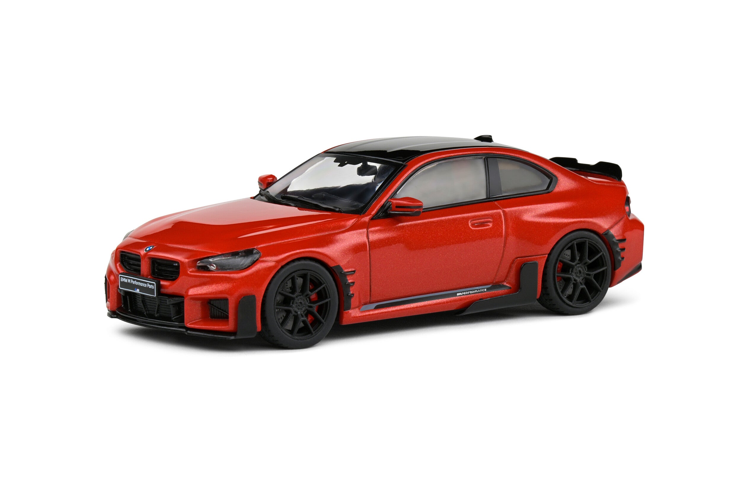 Solido 1:43 Diecast - 2023 BMW M2 M-Performance Parts (G87), Toronto Red - S4314602