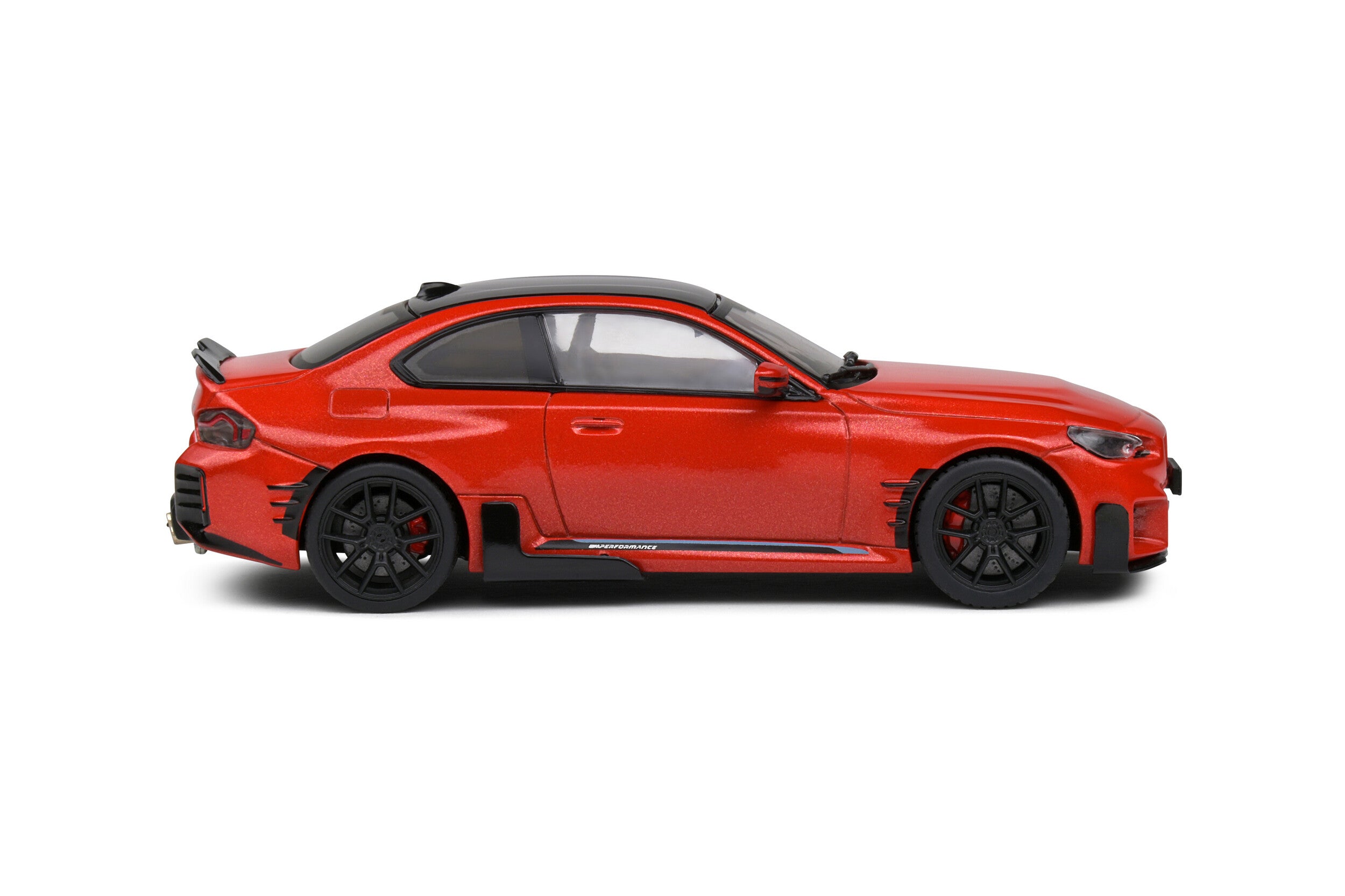 Solido 1:43 Diecast - 2023 BMW M2 M-Performance Parts (G87), Toronto Red - S4314602