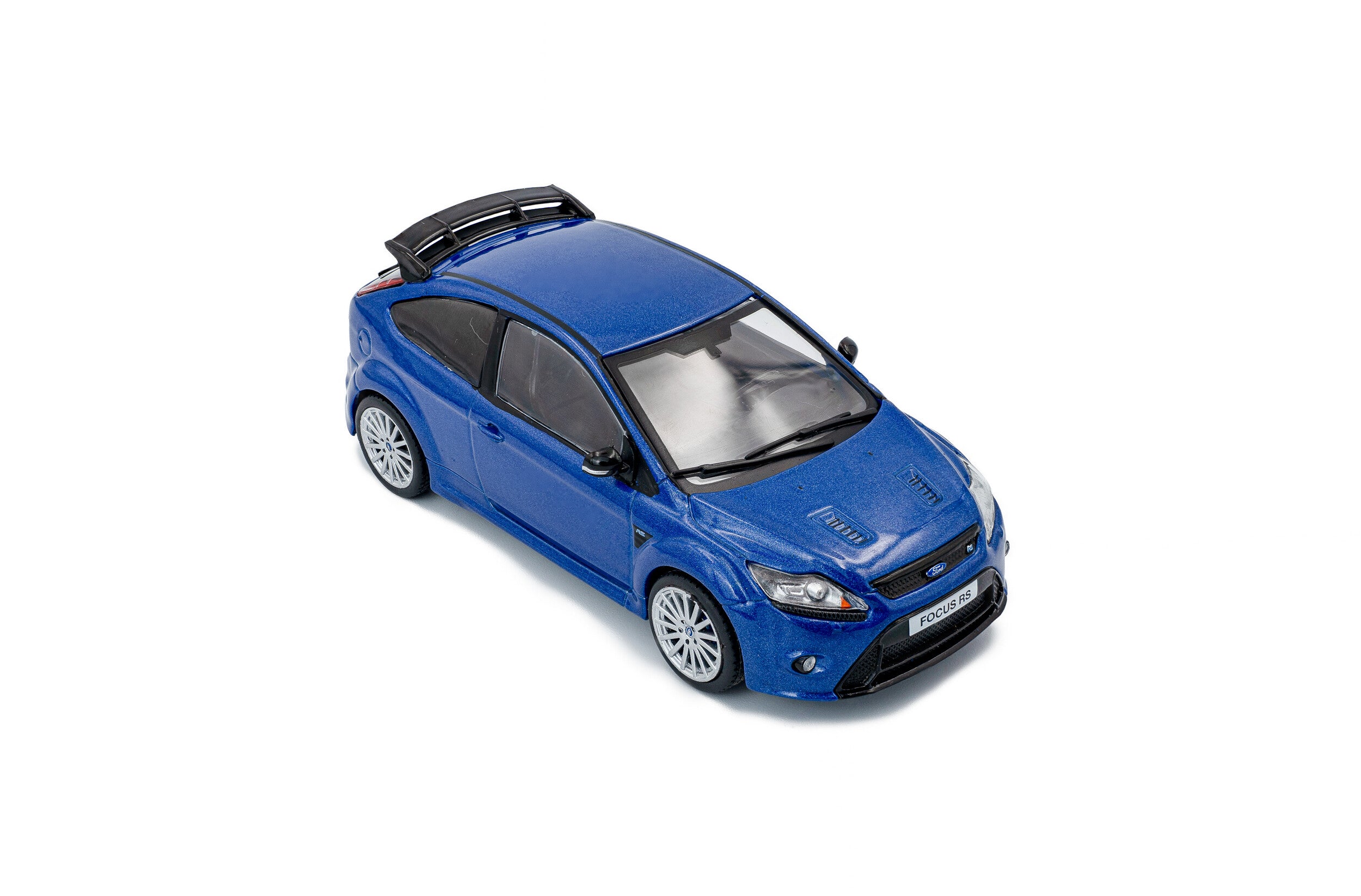 SOLIDO 1:43 Diecast Model, 2010 Ford Focus Mk2 RS, Blue - S4314902