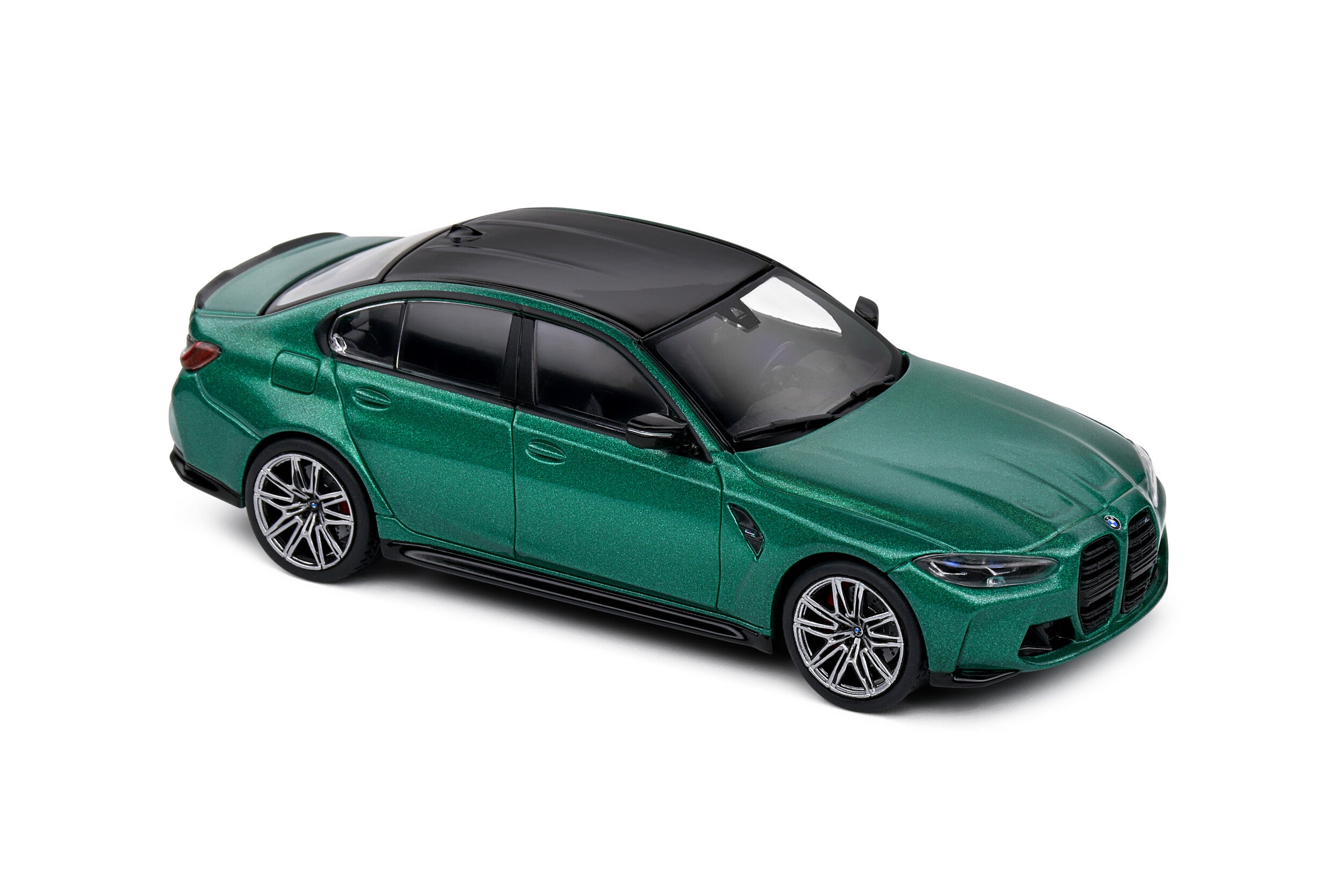 SOLIDO 1:43 Diecast, 2023 BMW G80 M3 Saloon M Competition, Isle of Man Green - S4315301