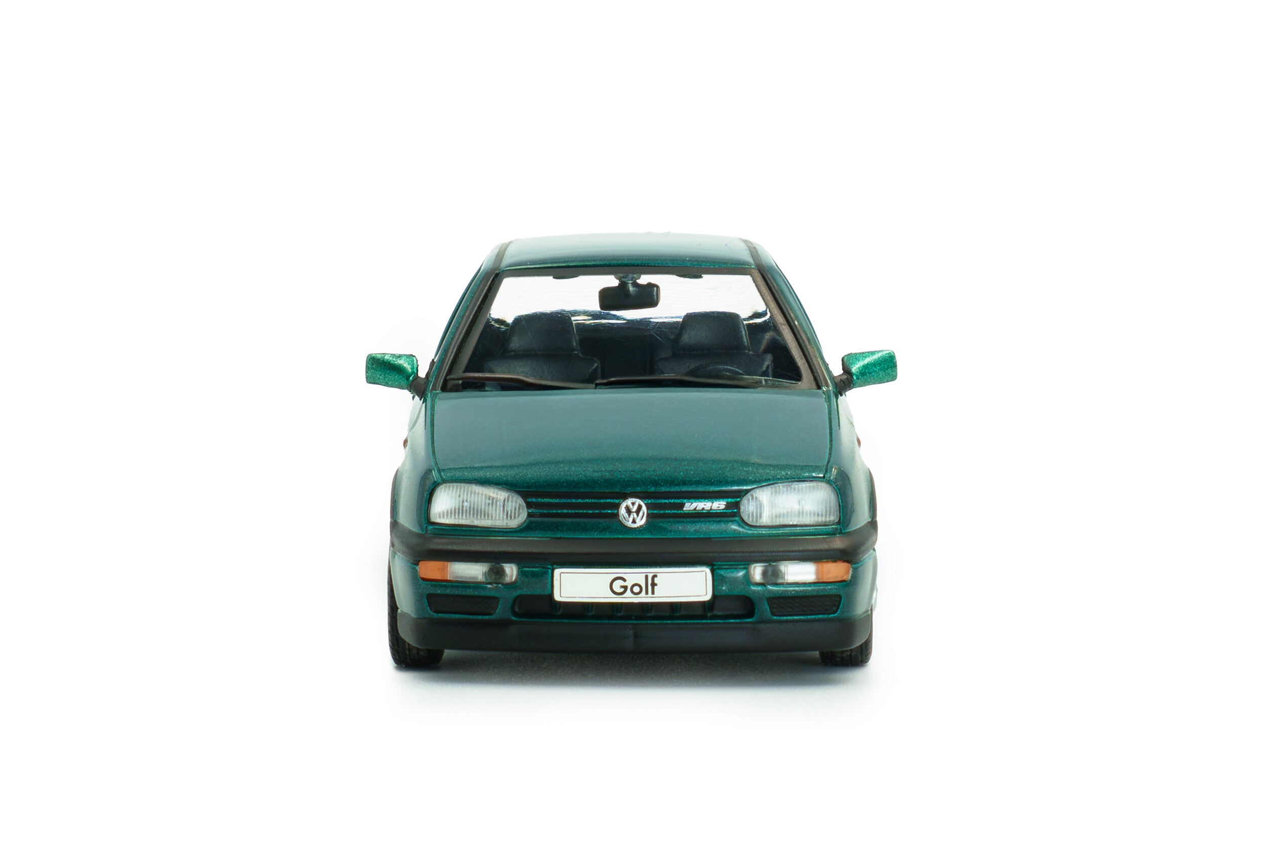 SOLIDO 1:43 Scale - 1994 VW Golf MKIII VR6, Dragon Green Pearl - S4316401