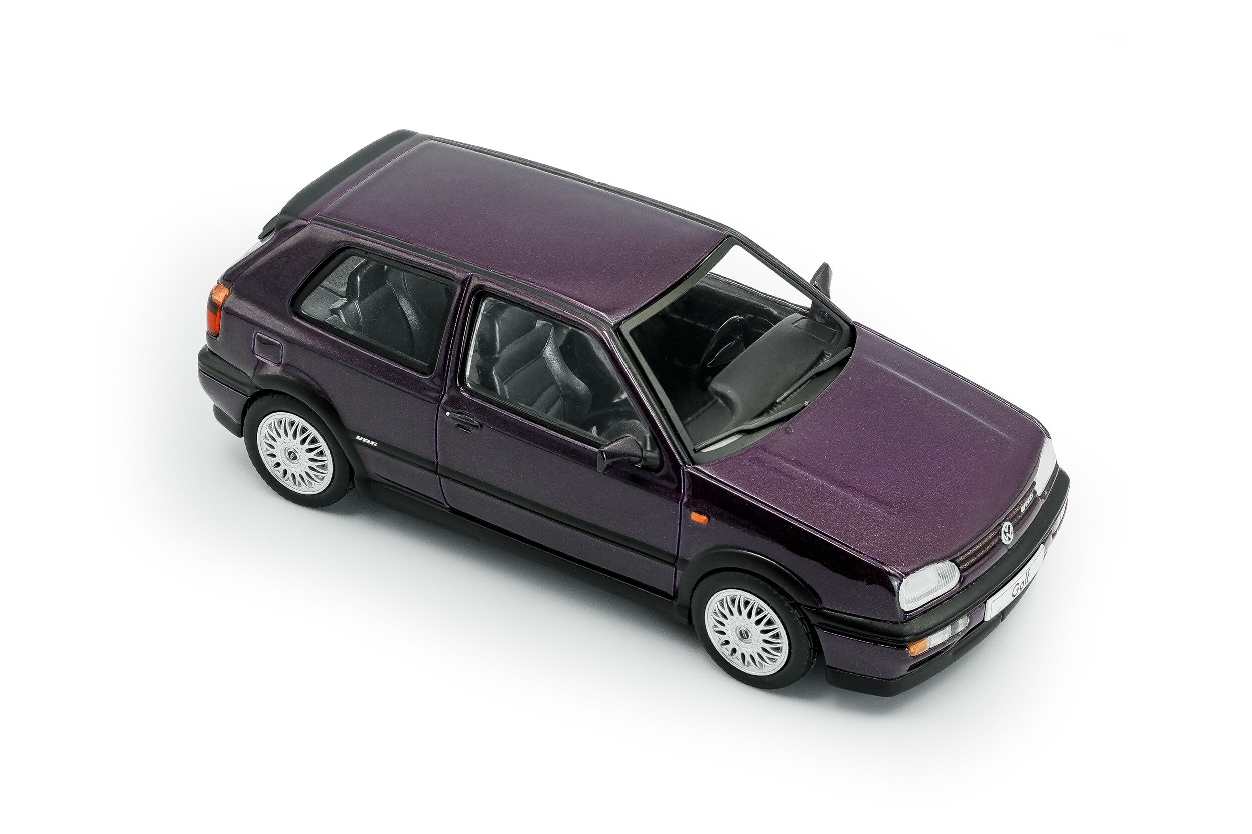 SOLIDO 1:43 Scale - 1994 VW Golf MKIII VR6, Dusty Mauve Pearl - S4316402