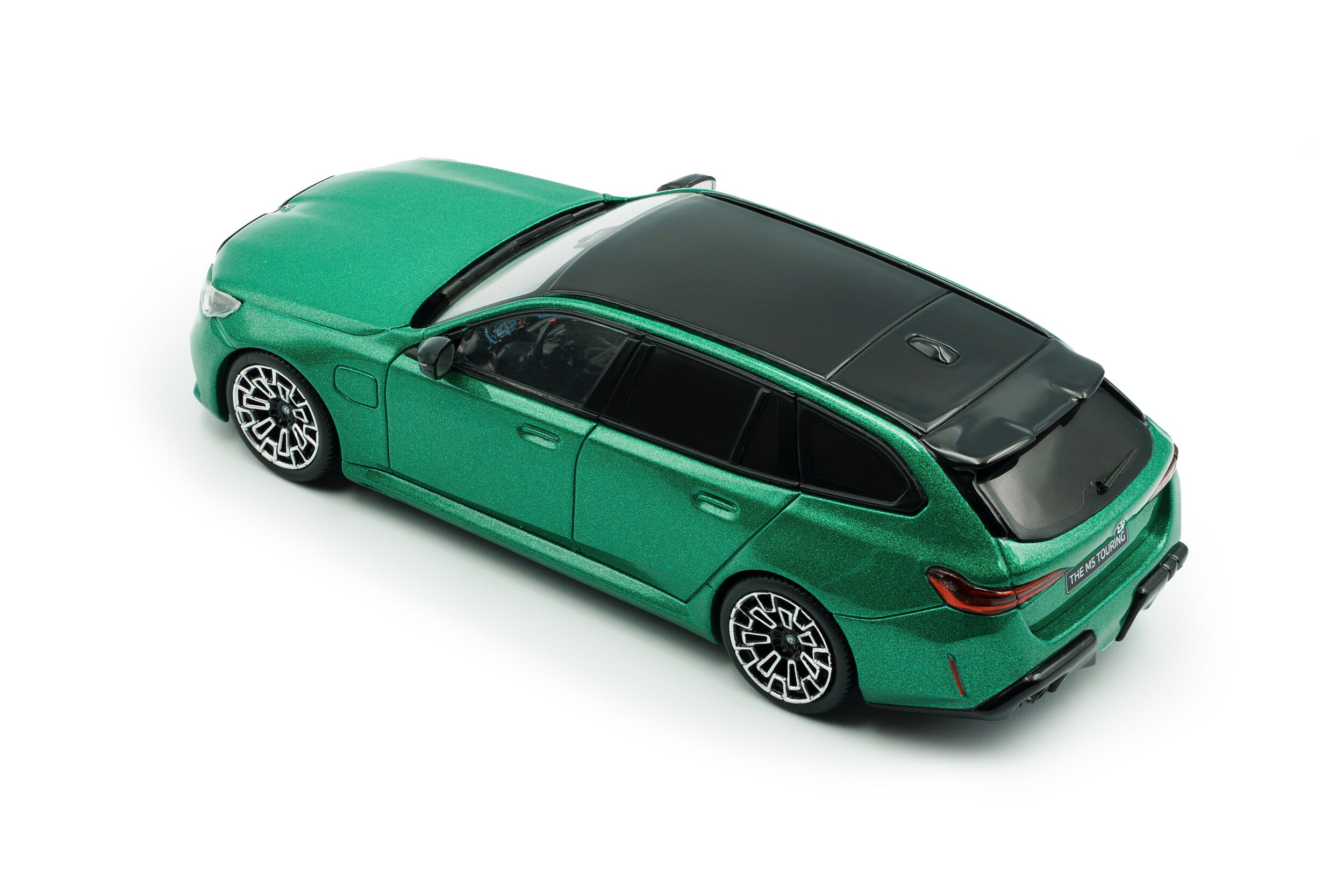 SOLIDO 1:43 Scale - 2024 BMW M5 Touring, Isle of Man Green - S4317503