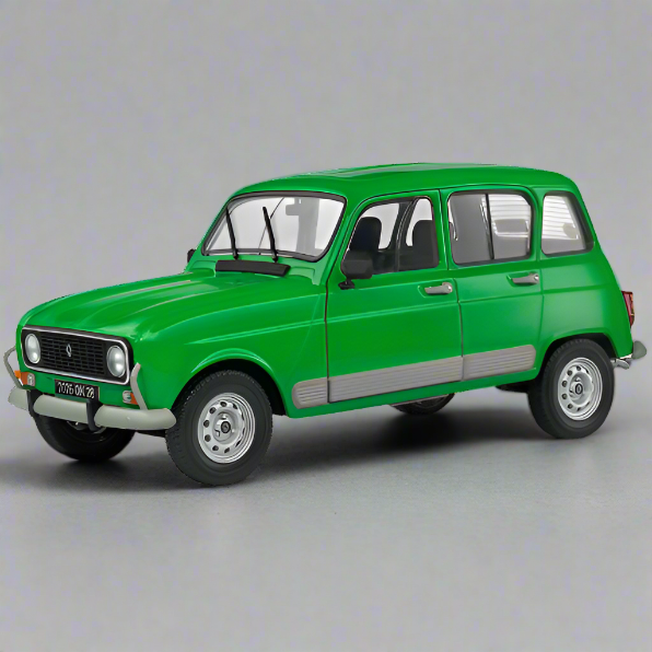 SOLIDO 1:18 Scale Diecast - 1978 Renault 4L GTL Green  - S1800112