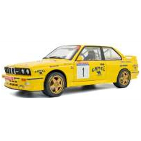 Solido 1:18 Diecast - BMW E30 M3 GR.A Yellow #1 J.M.Ponce J.C.Deniz Rally Principe Asturias 1992 - S1801528