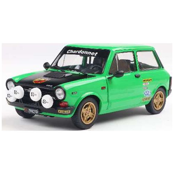 Solido 1:18 Diecast - 1980 Autobianchi A112 MK.5 Abarth, Green - S1803806