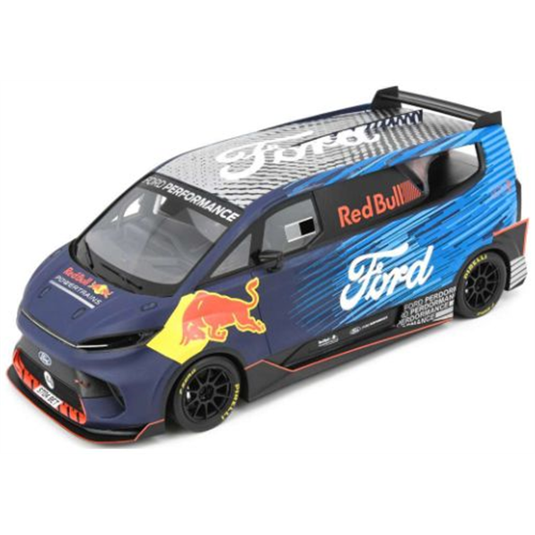 Spark 1 18 Scale Diecast Model 2023 Ford Supervan 4 Red Bull Circuit