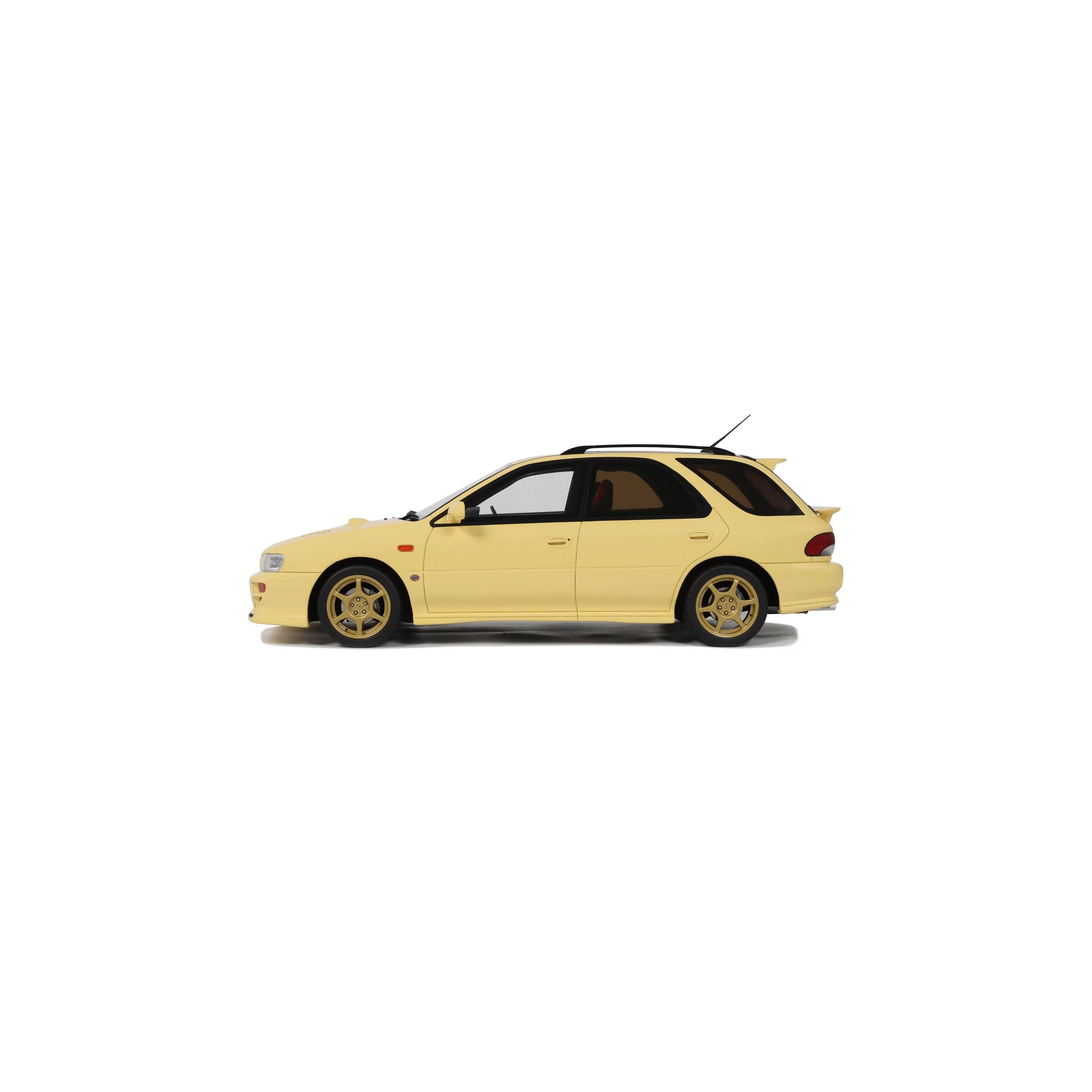 OTTO 1:18 Scale Resin - 1999 Subaru Impreza WRX STI Version VI Sport Wagon, Cashmere Yellow - OT1198