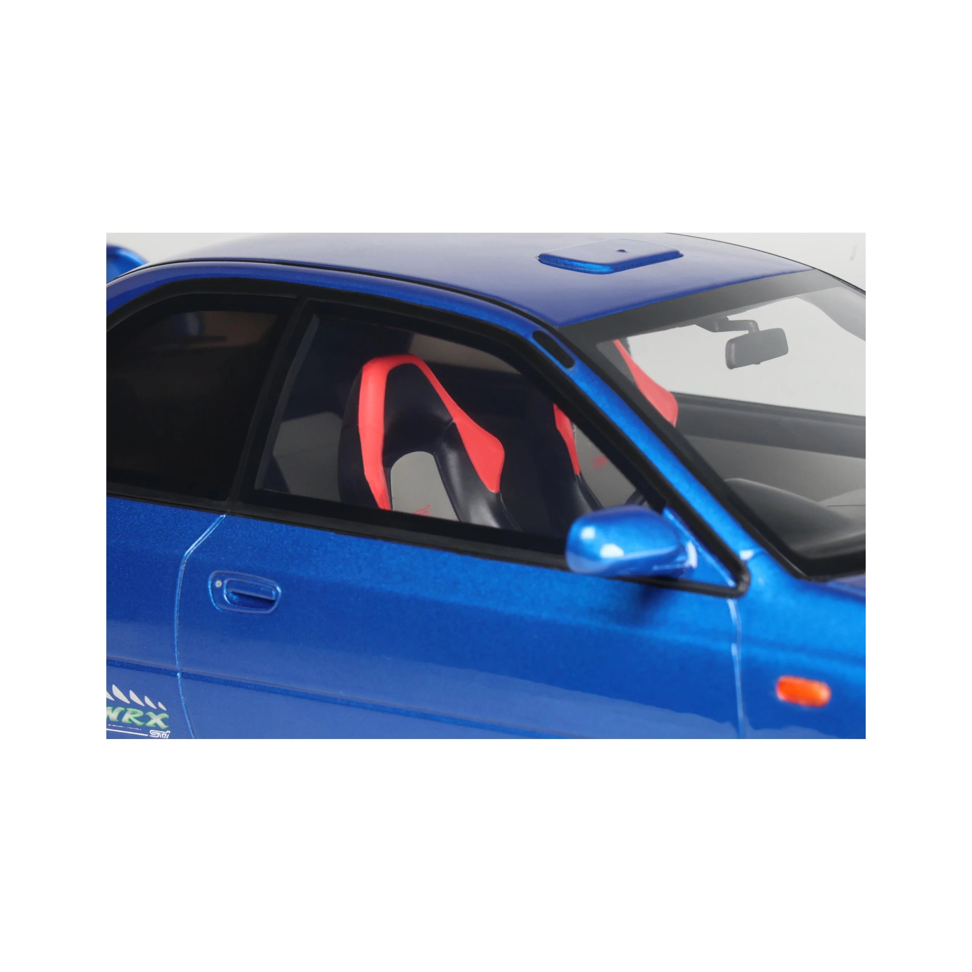 OTTO 1:18 Scale Resin Car - 1999 Subaru Impreza WRX Type R STi Ver. V Limited, Sonic Blue 1999 - OT1249