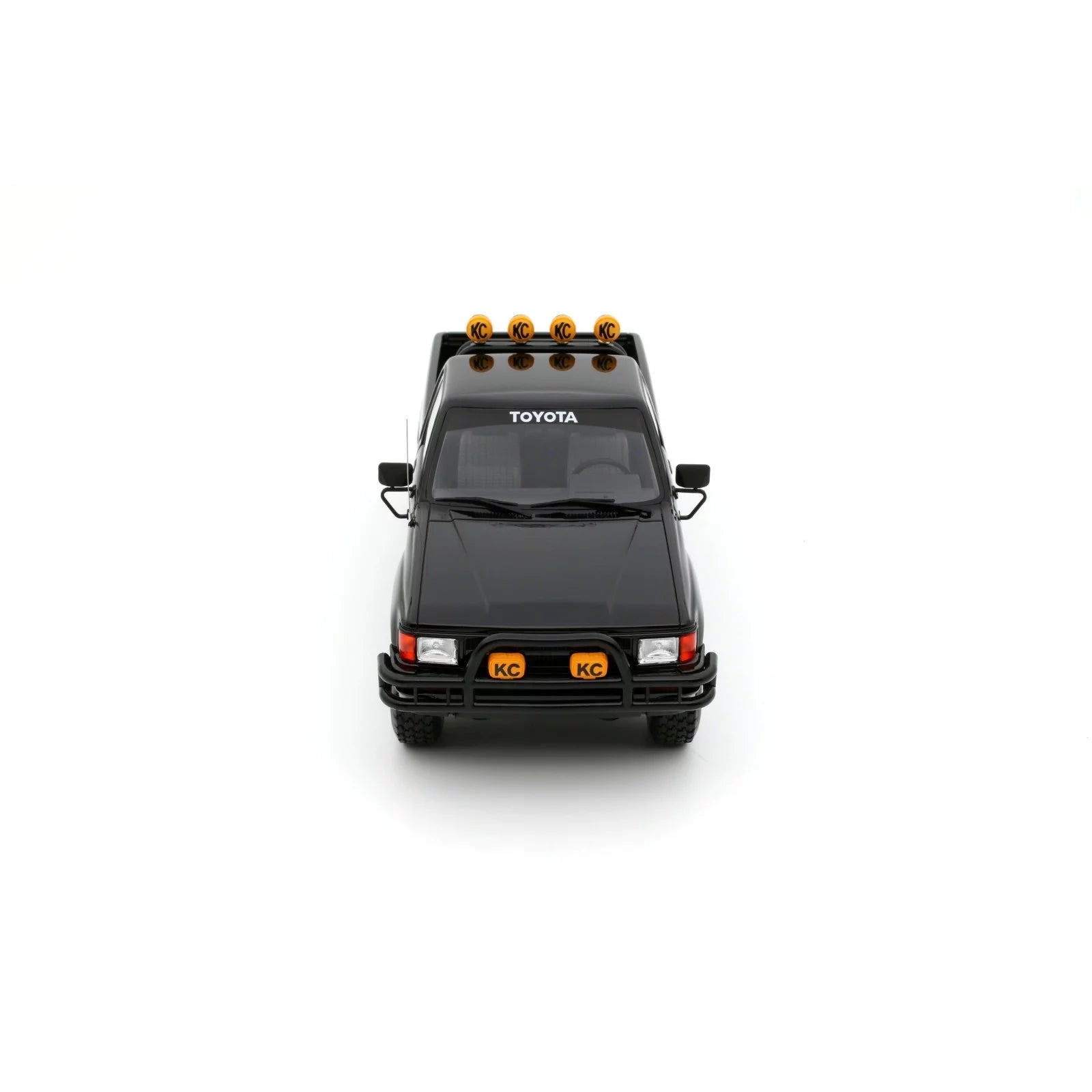OTTO 1:18 Scale Resin - 1985 Toyota Hilux SR5, Back to the Future - Glossy Black 202 - OT481