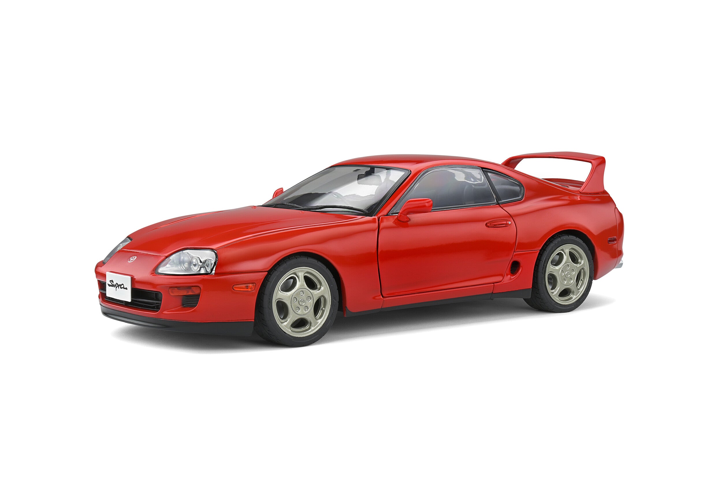 SOLIDO 1:18 Scale Diecast Model Car, 1993 Toyota Supra MK4 (A80) - Renaissance Red - S1807601