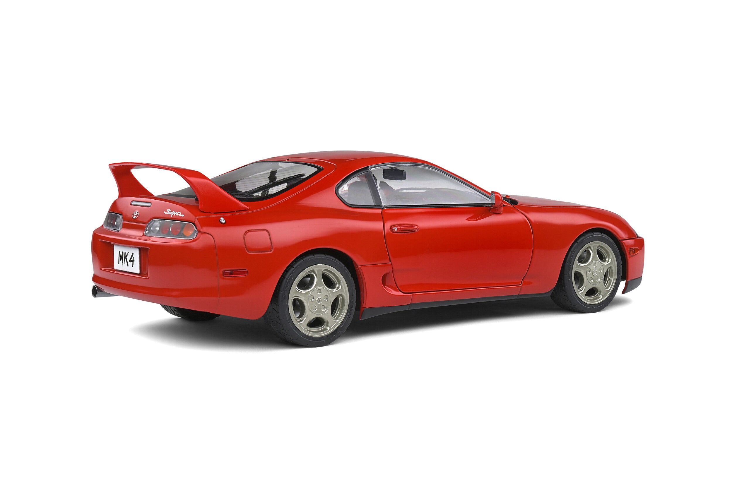 SOLIDO 1:18 Scale Diecast Model Car, 1993 Toyota Supra MK4 (A80) - Renaissance Red - S1807601