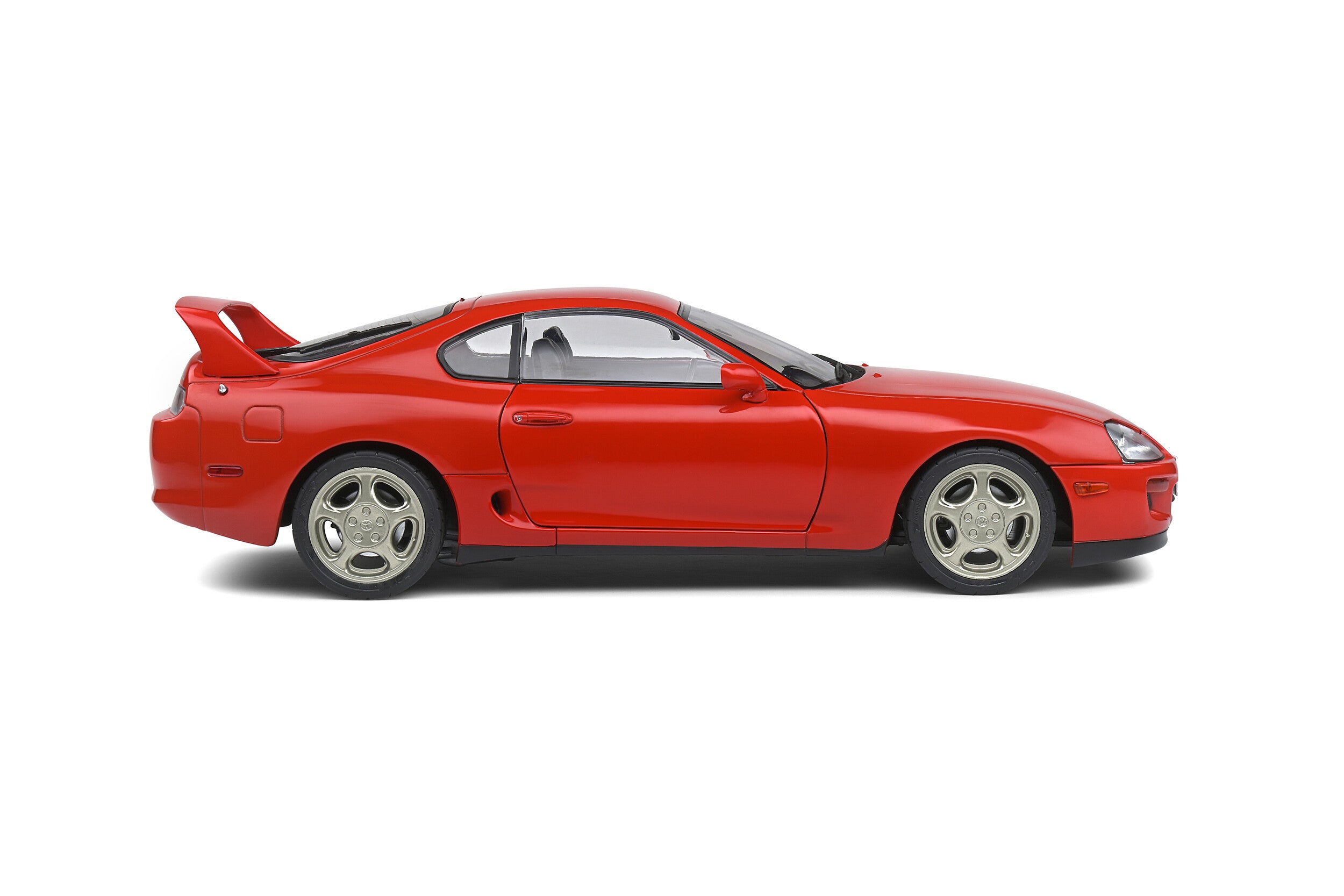 SOLIDO 1:18 Scale Diecast Model Car, 1993 Toyota Supra MK4 (A80) - Renaissance Red - S1807601