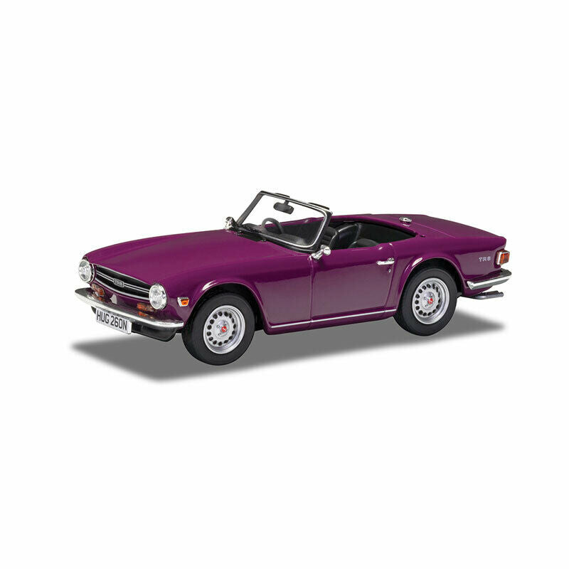 Corgi 1:43 Diecast Model Car VA14701 1976 Triumph TR6 in Magenta