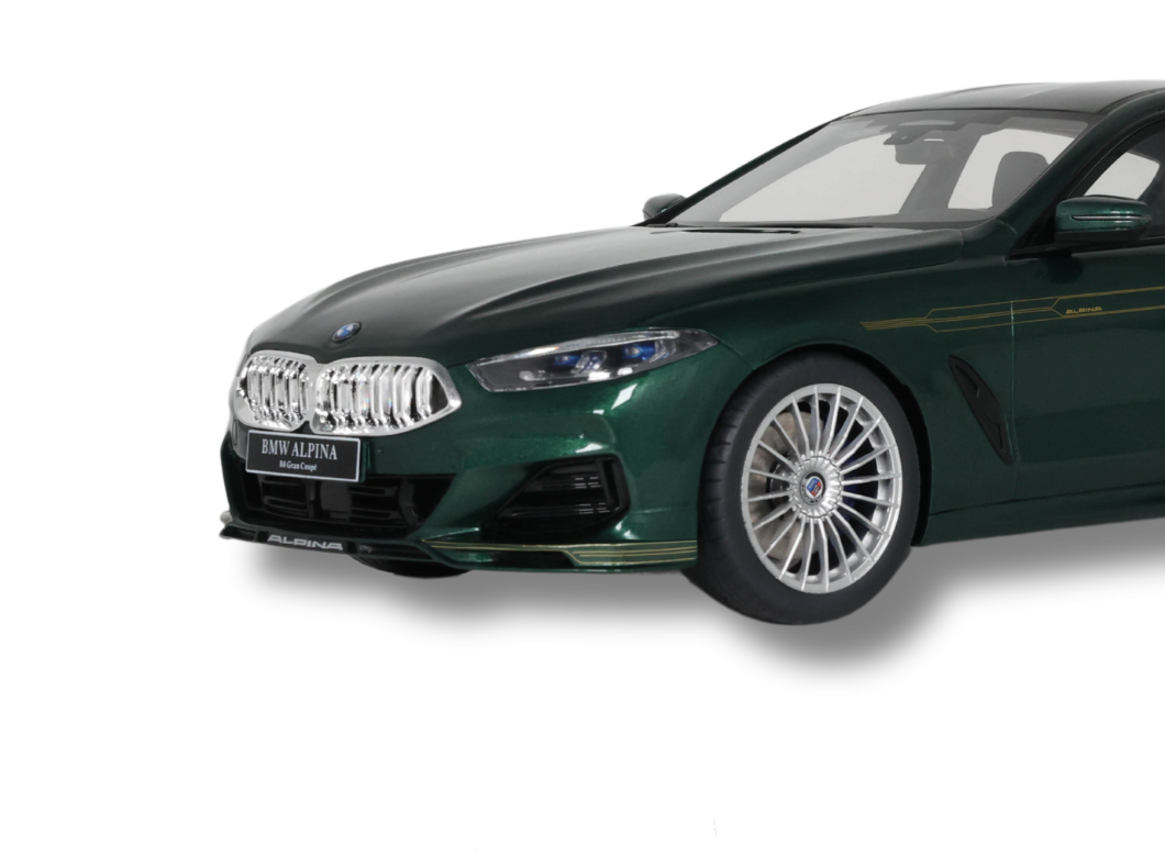 GT Spirit 1:18 Scale Resin Model - BMW Alpina B8 Gran Coupe, Green - GT481