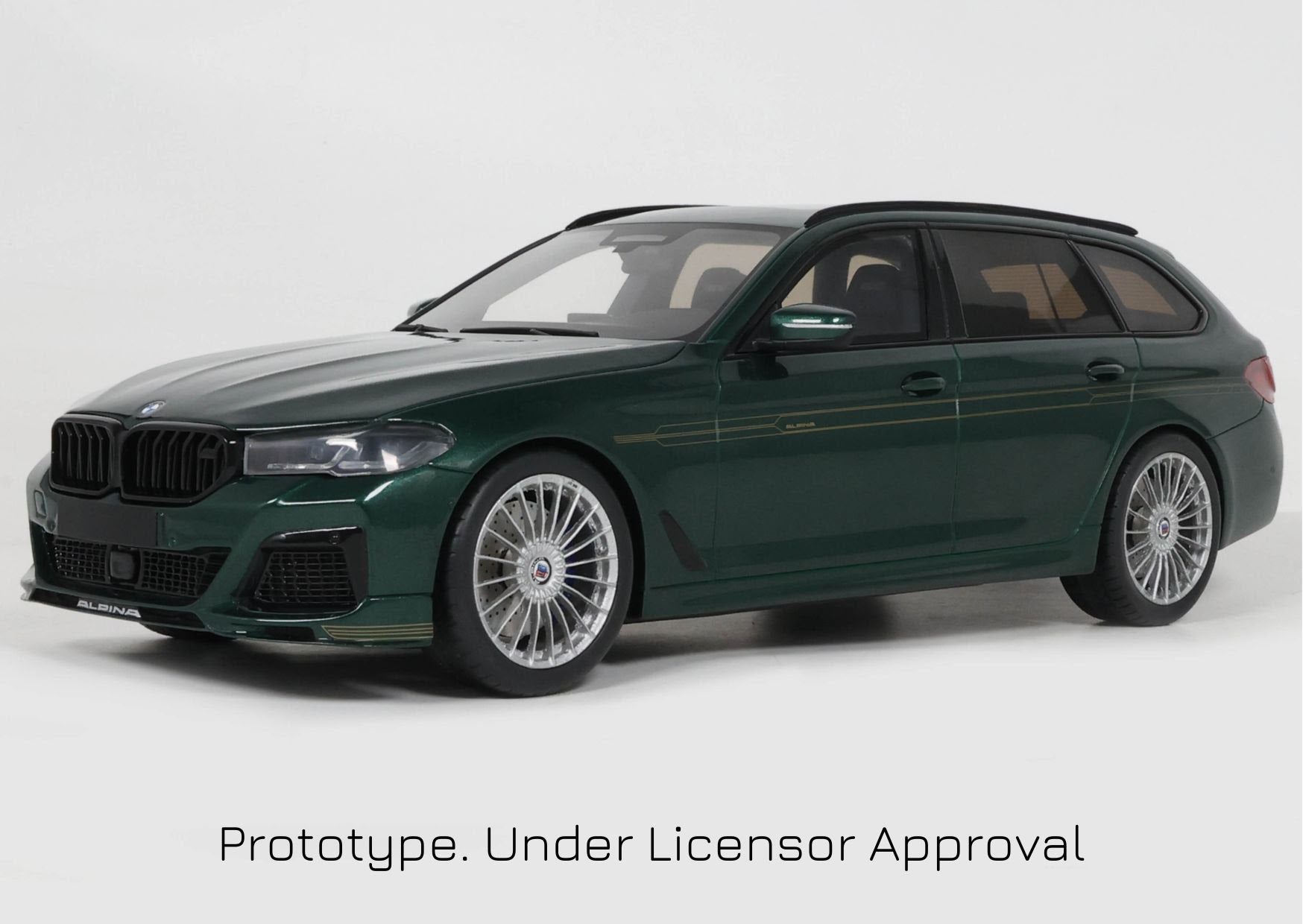 GT Spirit 1:18 Scale Resin Model, 2023 BMW Alpina B5 Touring - Green - GT475