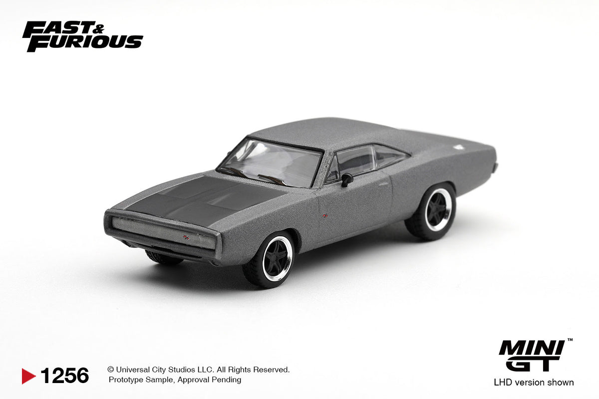 Mini GT 1:64 Diecast - DODGE CHARGER FAST & FURIOUS FIVE, DOMINIC TORETTO (LHD), BLISTER PACKAGING - MGT01256-BL