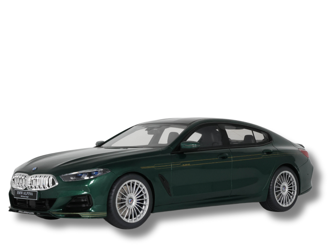 GT Spirit 1:18 Scale Resin Model - BMW Alpina B8 Gran Coupe, Green - GT481