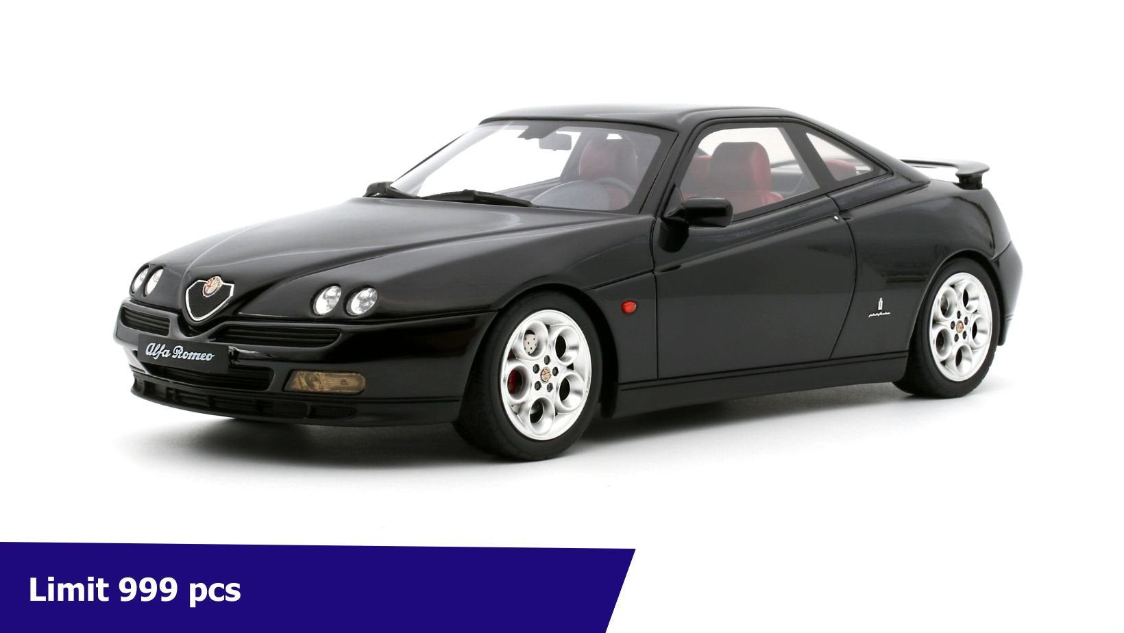 OTTO 1:18 - 2000 ALFA ROMEO GTV V6 (916), BLACK (OT1057)