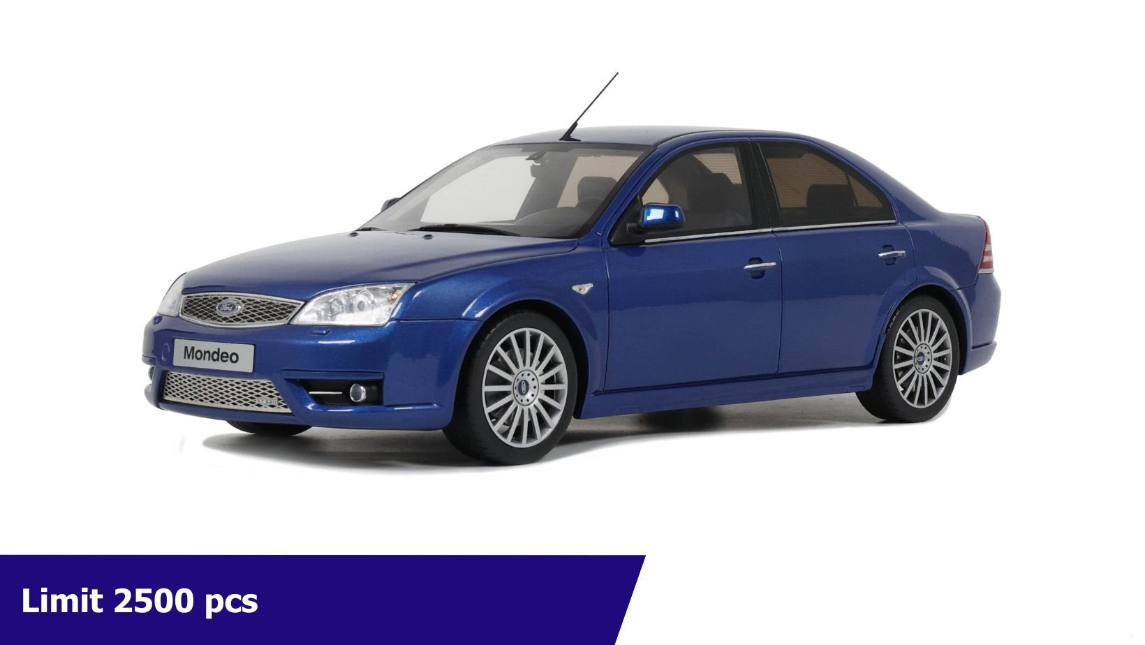 OTTO 1:18 Scale Resin - 2018 FORD MONDEO ST220, BLUE - OT448