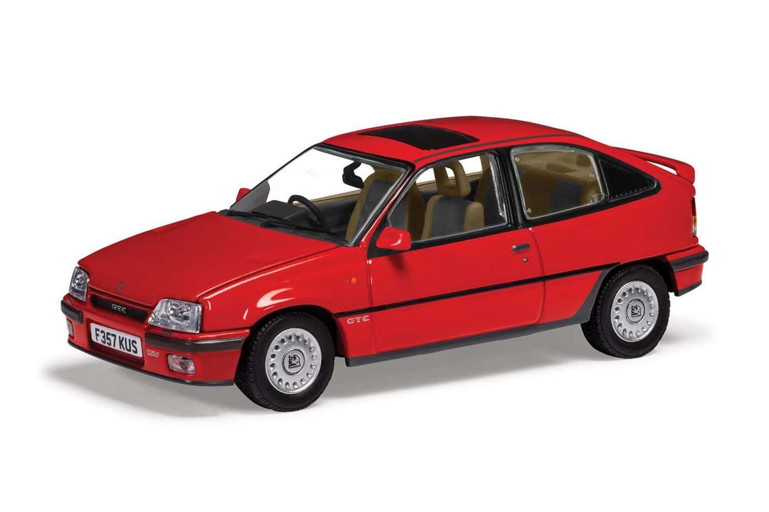 Corgi 1:43 Diecast Model Car VA13208 Vauxhall Astra GTE 16V, Carmine Red