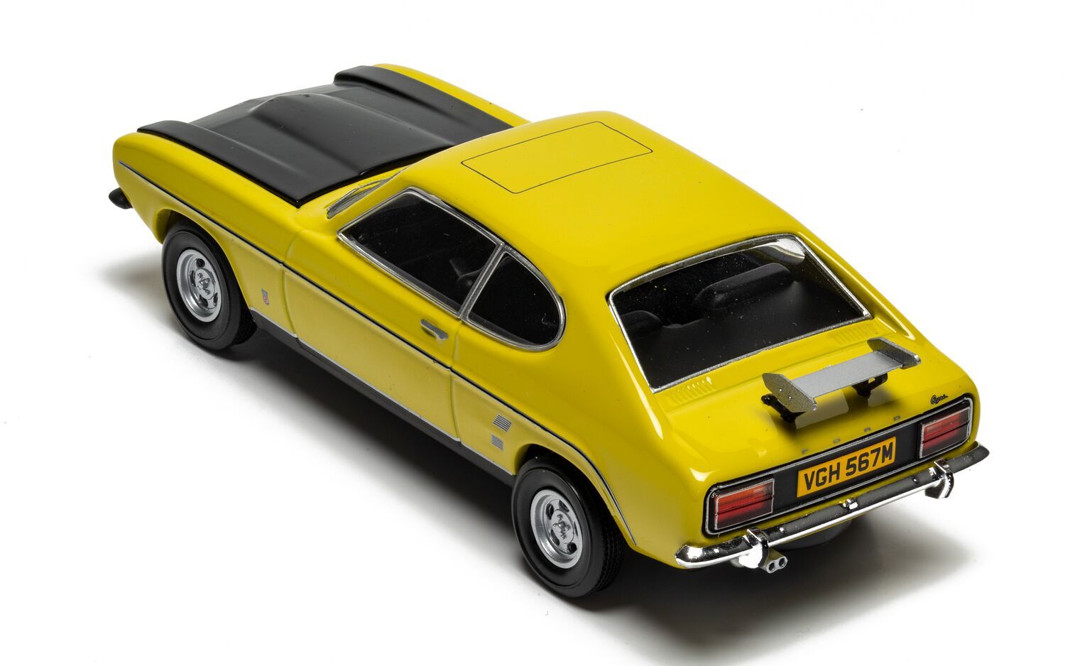 CORGI VANGUARDS 1:43 - Ford Capri Mk1 3.0 GXL - Daytona Yellow (Richard Hammond's The Smallest Cog) - VA13319