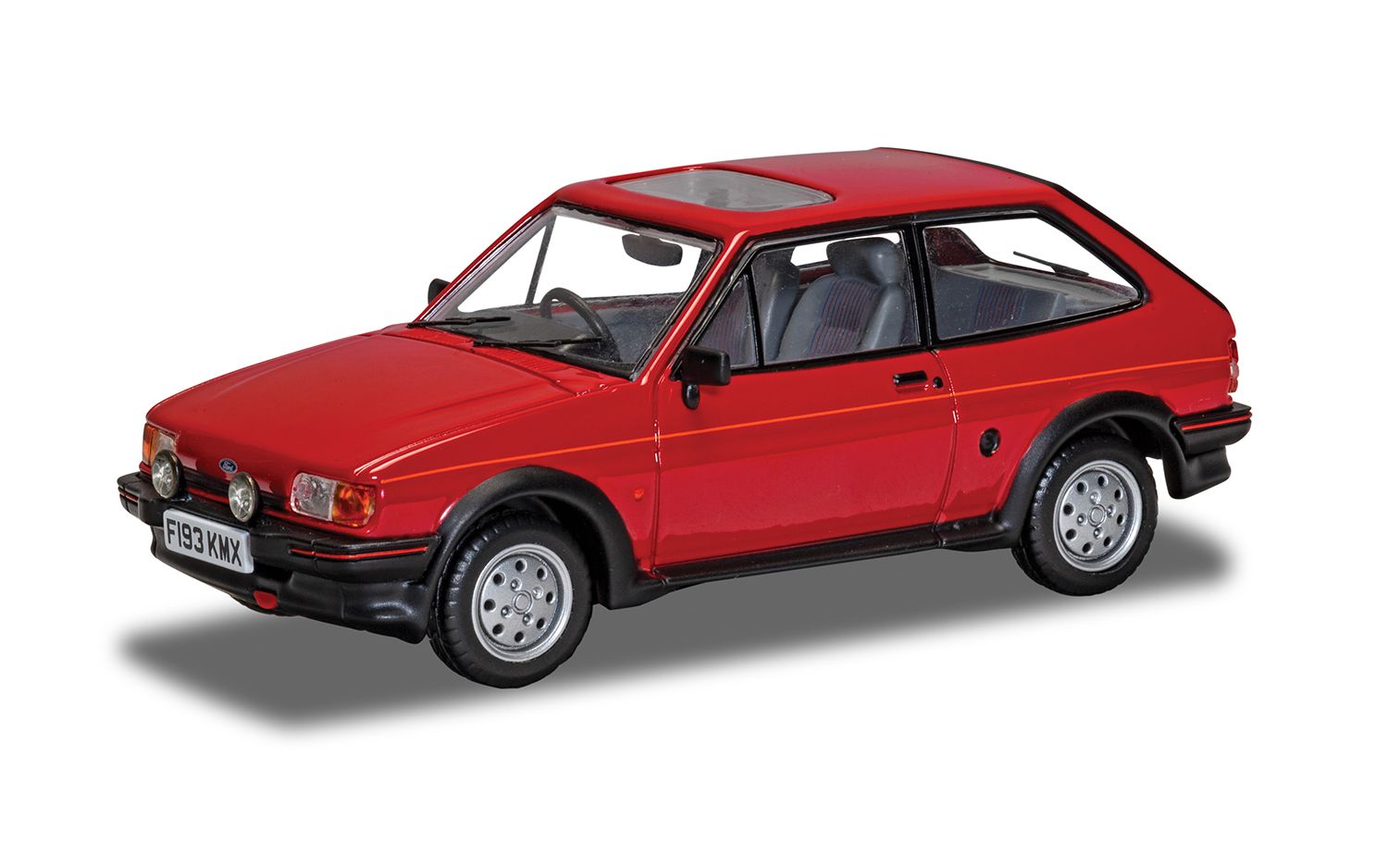 CORGI VANGUARDS 1:43 - Ford Fiesta Mk2 XR2, Rosso Red - VA14401