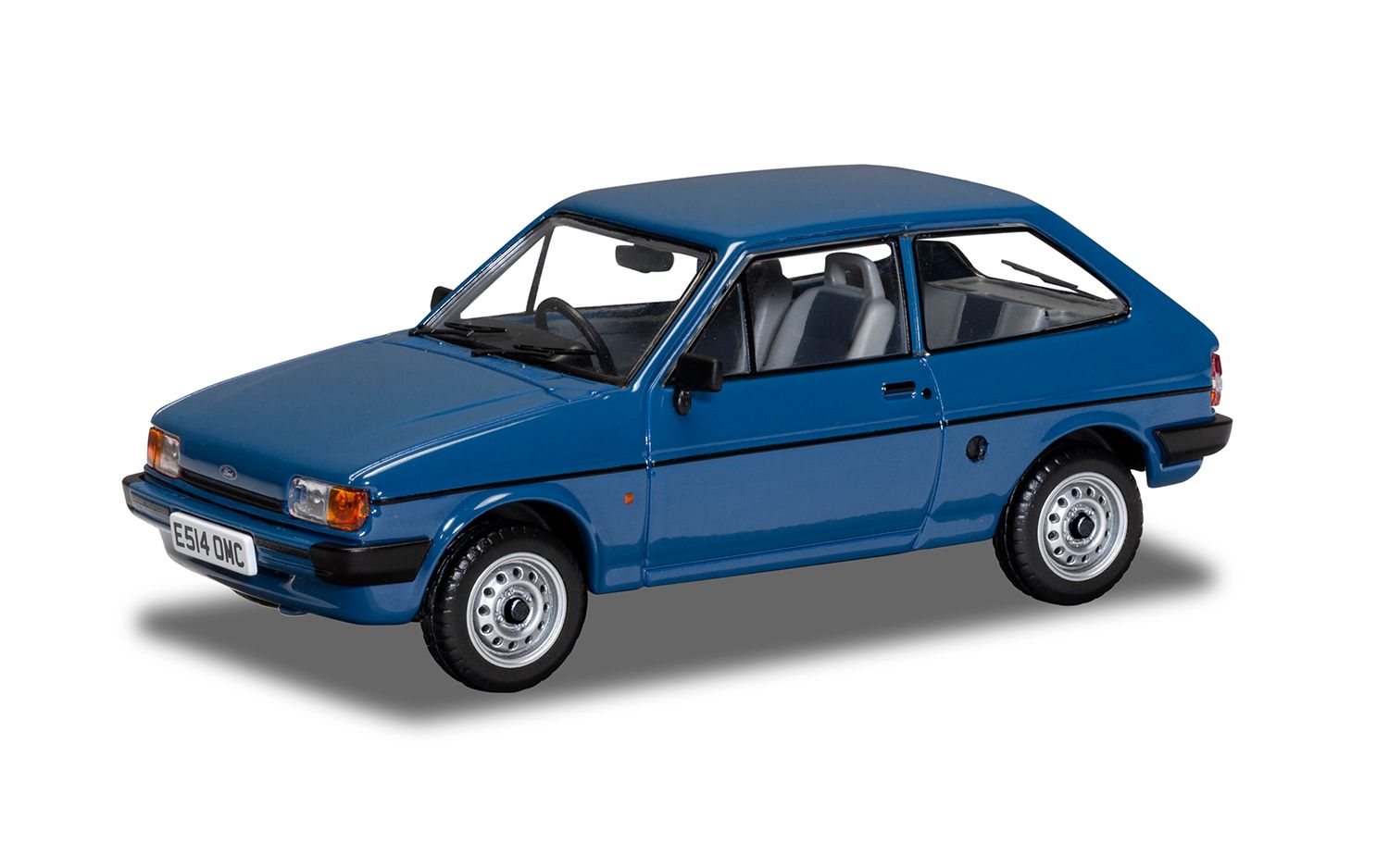 CORGI VANGUARDS 1:43 - Ford Fiesta Mk2 1.1 Popular Plus, Maritime Blue - VA14402