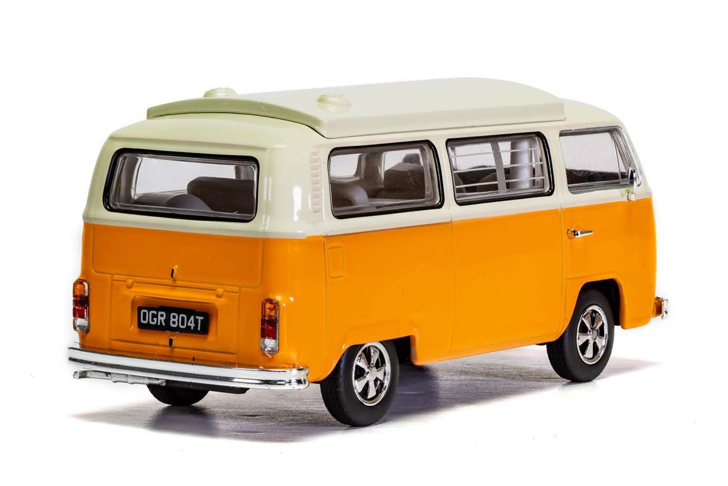 Corgi 1:43 Diecast - Volkswagen Camper Type 2 "Bay", Marino Yellow and Pastel White - VA14600