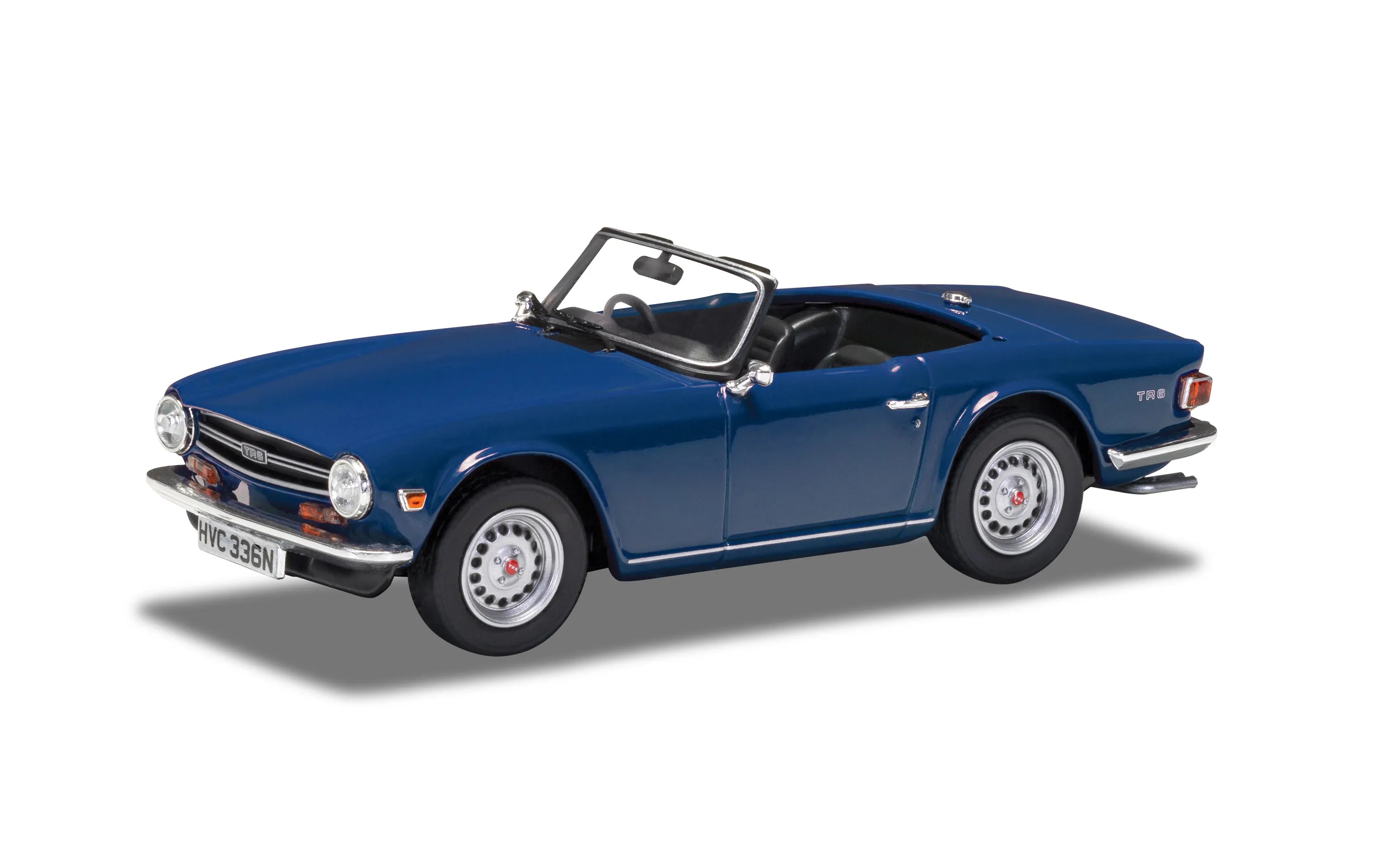CORGI VANGUARDS 1:43 - 1975 Triumph TR6, French Blue - VA14703