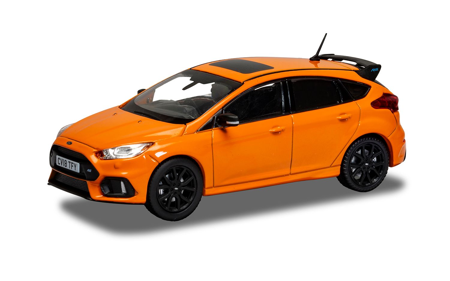 CORGI VANGUARDS 1:43 - Ford Focus Mk3 RS Heritage Edition, Deep Orange - VA15306